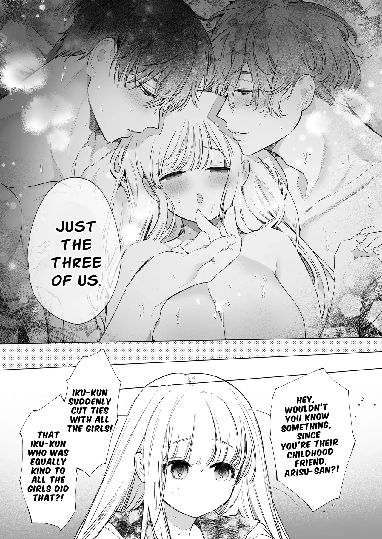 [Yatomomin (Yamamoto Tomomitsu)] Friendship Breaking Maiden. ~wanting to be together forever, longtime friends have a threesome~ [English] 图片编号 71