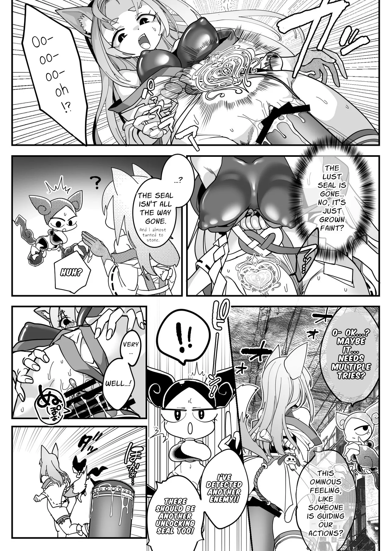 [Shimanami] Mahou Shoujo Gingitsune Ecchi na Stamp Rally de Sekika Chuudoku!! | Magical Girl Silverfox ~Erotic Stamp Rally Petrifaction Addiction!!~ [English] [Penguin Piper] [Digital] image number 18