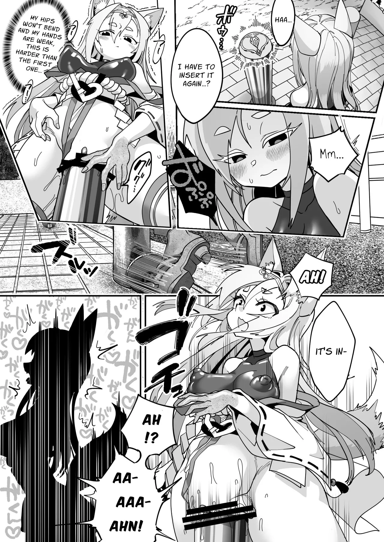 [Shimanami] Mahou Shoujo Gingitsune Ecchi na Stamp Rally de Sekika Chuudoku!! | Magical Girl Silverfox ~Erotic Stamp Rally Petrifaction Addiction!!~ [English] [Penguin Piper] [Digital] image number 21