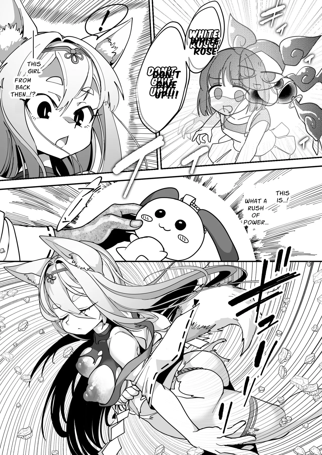 [Shimanami] Mahou Shoujo Gingitsune Ecchi na Stamp Rally de Sekika Chuudoku!! | Magical Girl Silverfox ~Erotic Stamp Rally Petrifaction Addiction!!~ [English] [Penguin Piper] [Digital] image number 25