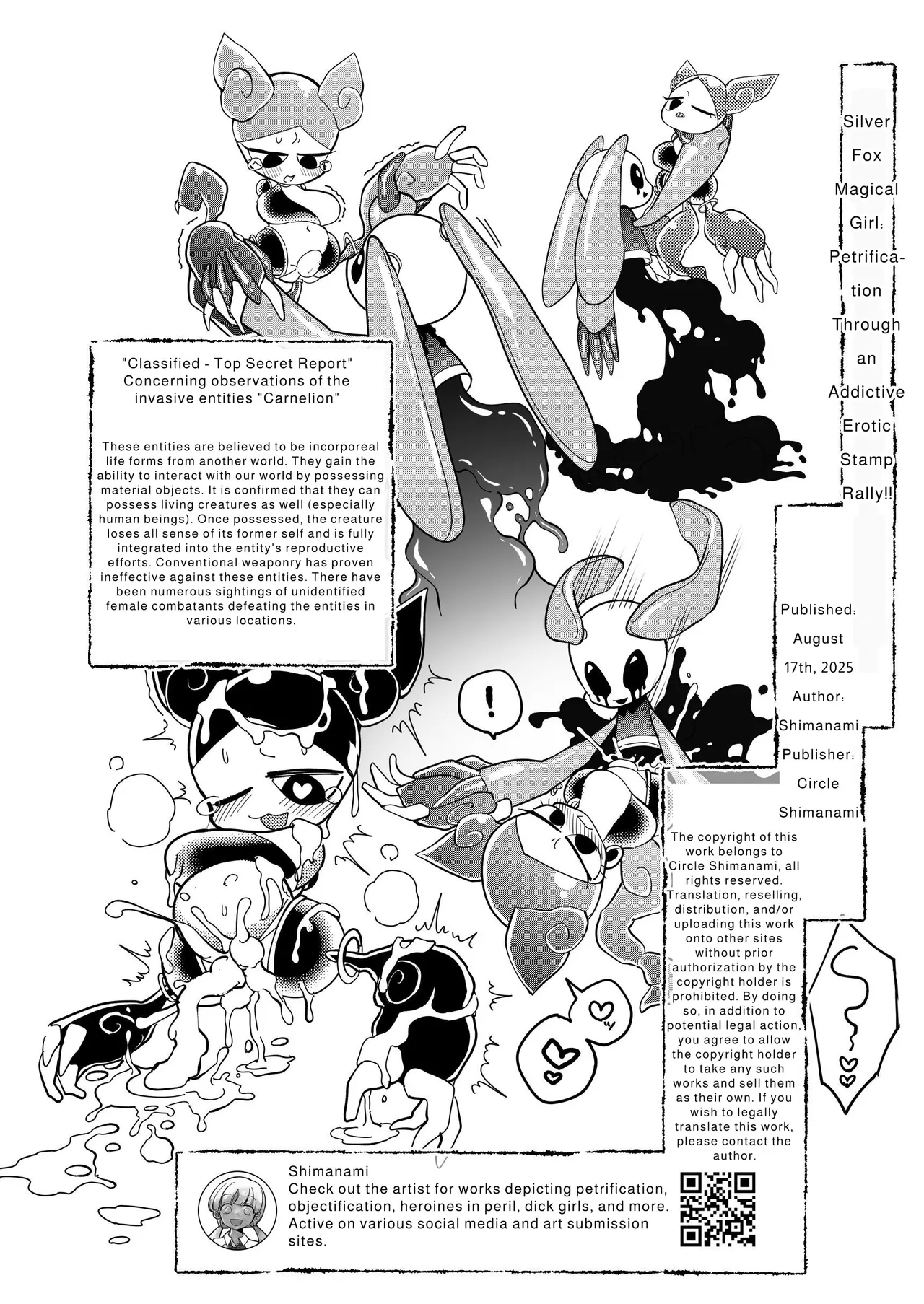 [Shimanami] Mahou Shoujo Gingitsune Ecchi na Stamp Rally de Sekika Chuudoku!! | Magical Girl Silverfox ~Erotic Stamp Rally Petrifaction Addiction!!~ [English] [Penguin Piper] [Digital] image number 38