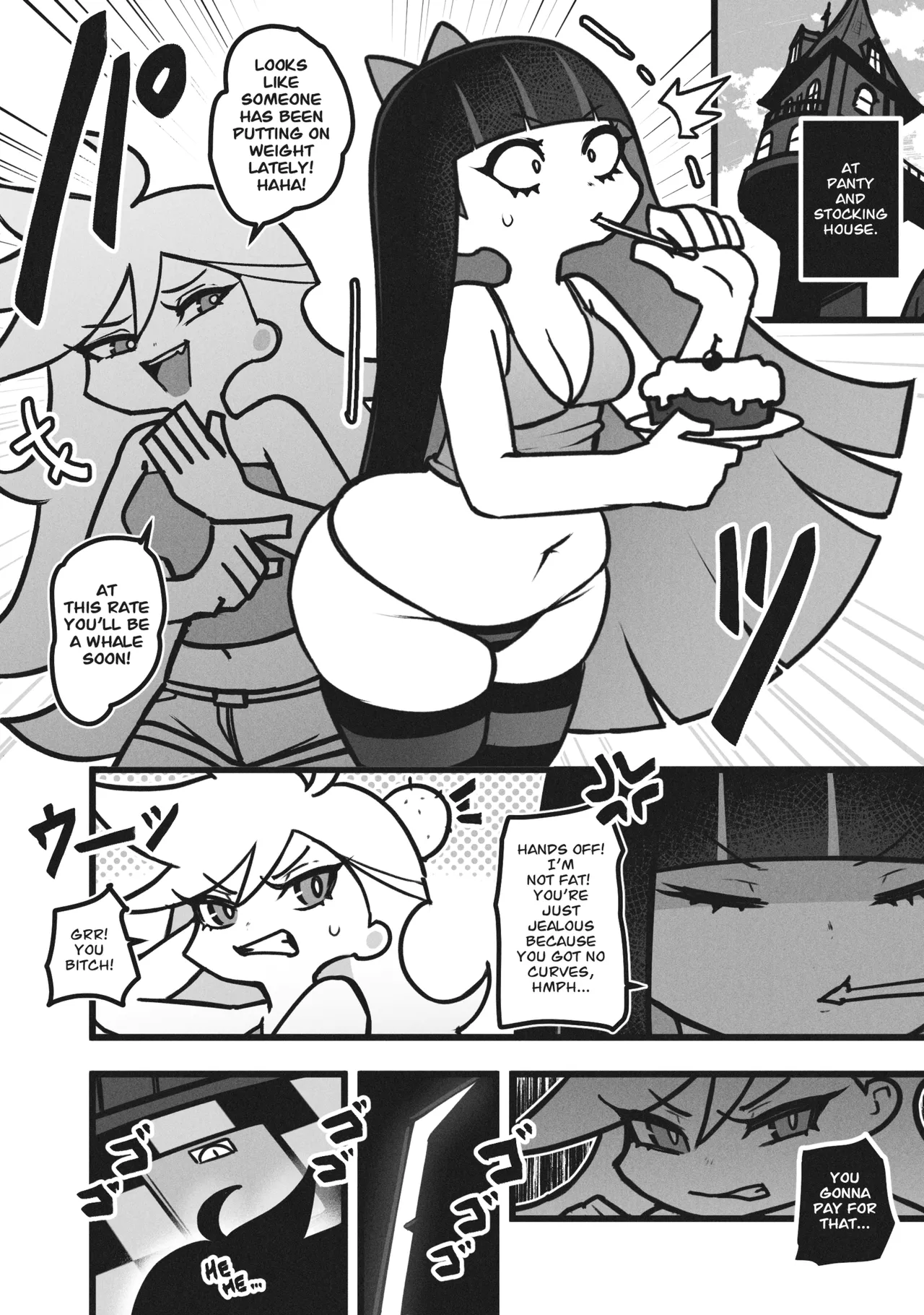 The Diet Syndrome [Panty and Stockings WG Doushinjin] 图片编号 2