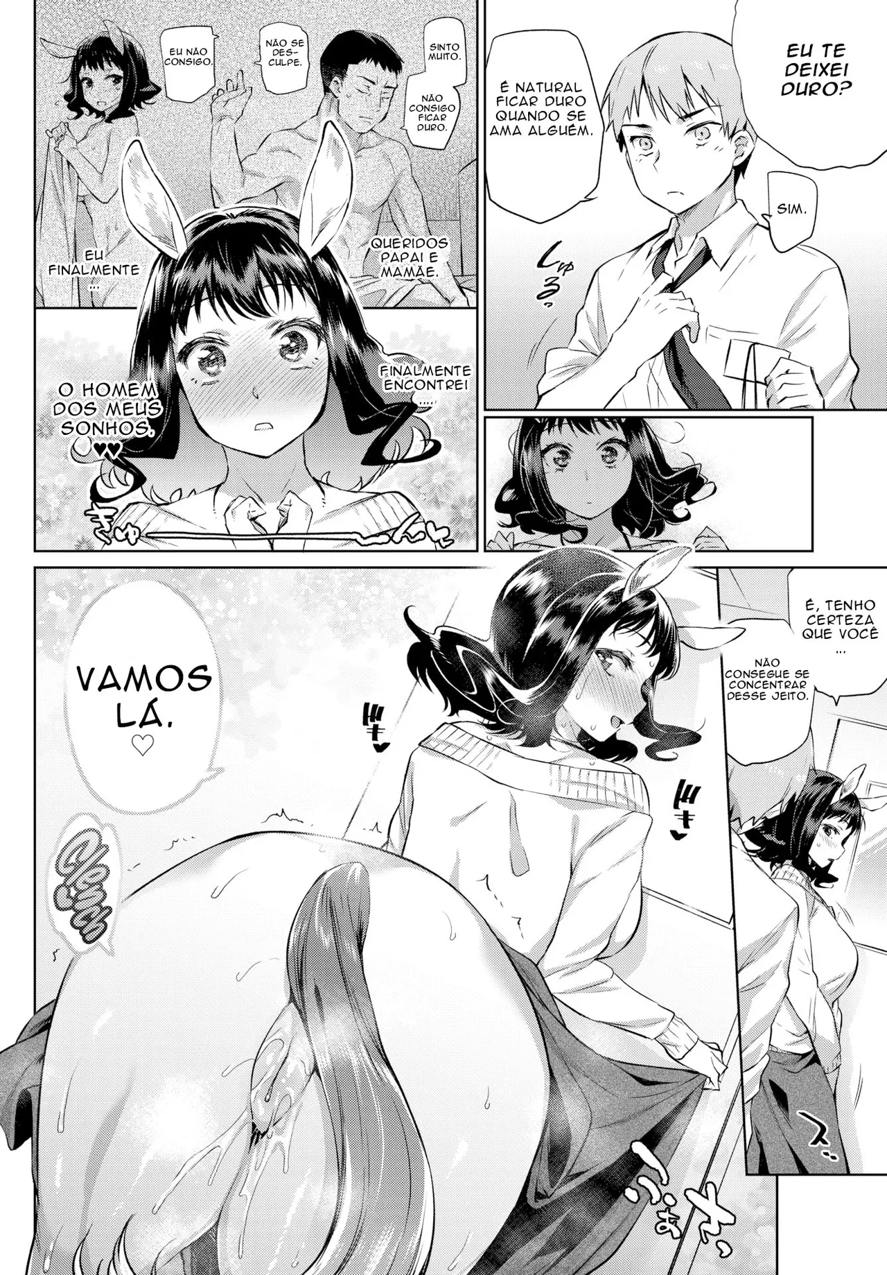 [Mizone] The Office Lady Centaur and Her Little Junior [Portuguese] [Descensored] image number 12