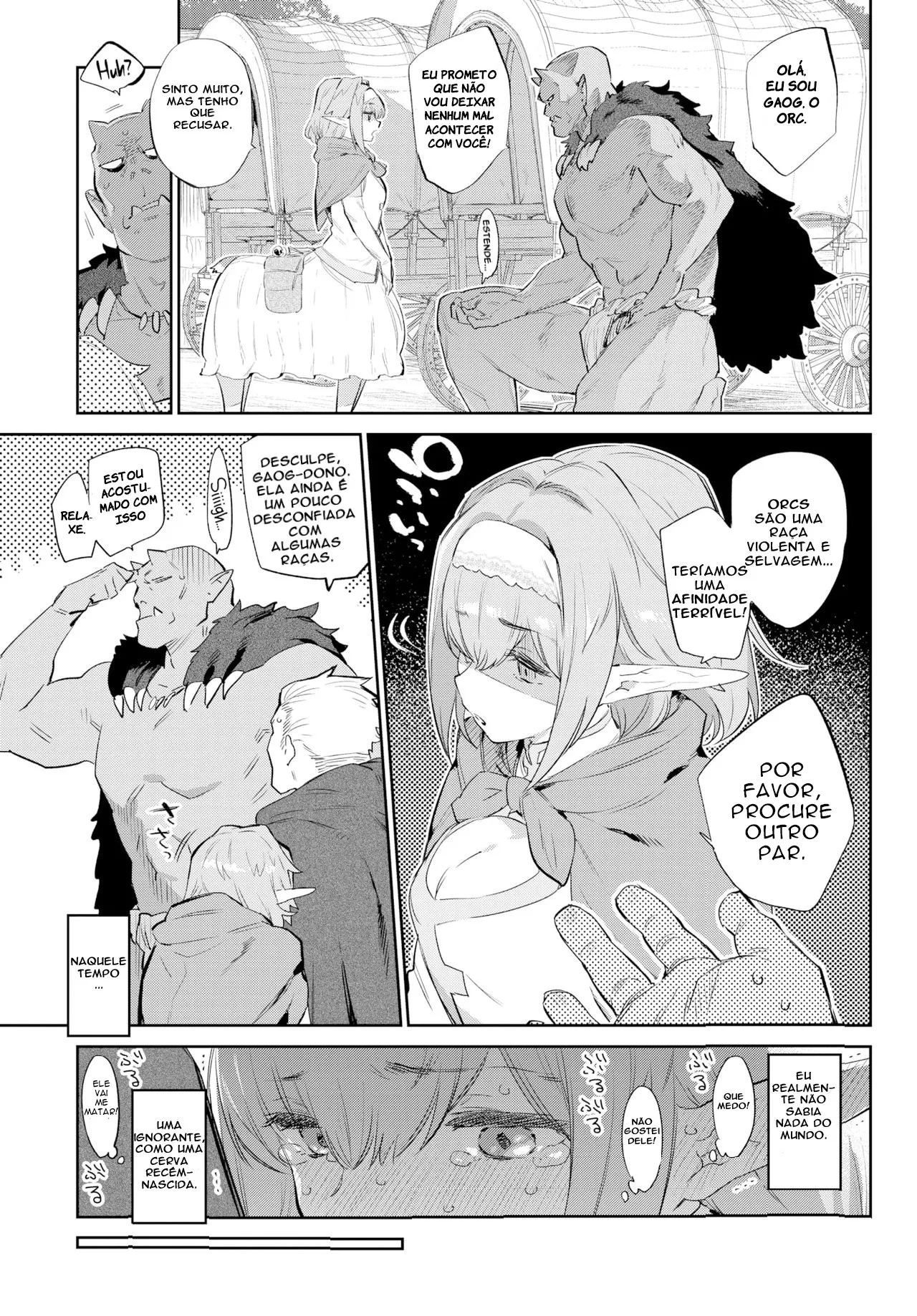 [Mizone] Otherworldly Maidens Series 01 - My Beloved Mr Orc [Portuguese] [Descensored] 画像番号 3