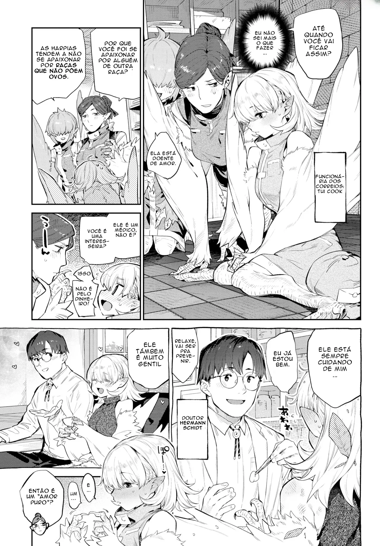 [Mizone] Otherworldly Maidens Series 05 - Harpy Valentines Day [Portuguese] [Descensored] 4eme image