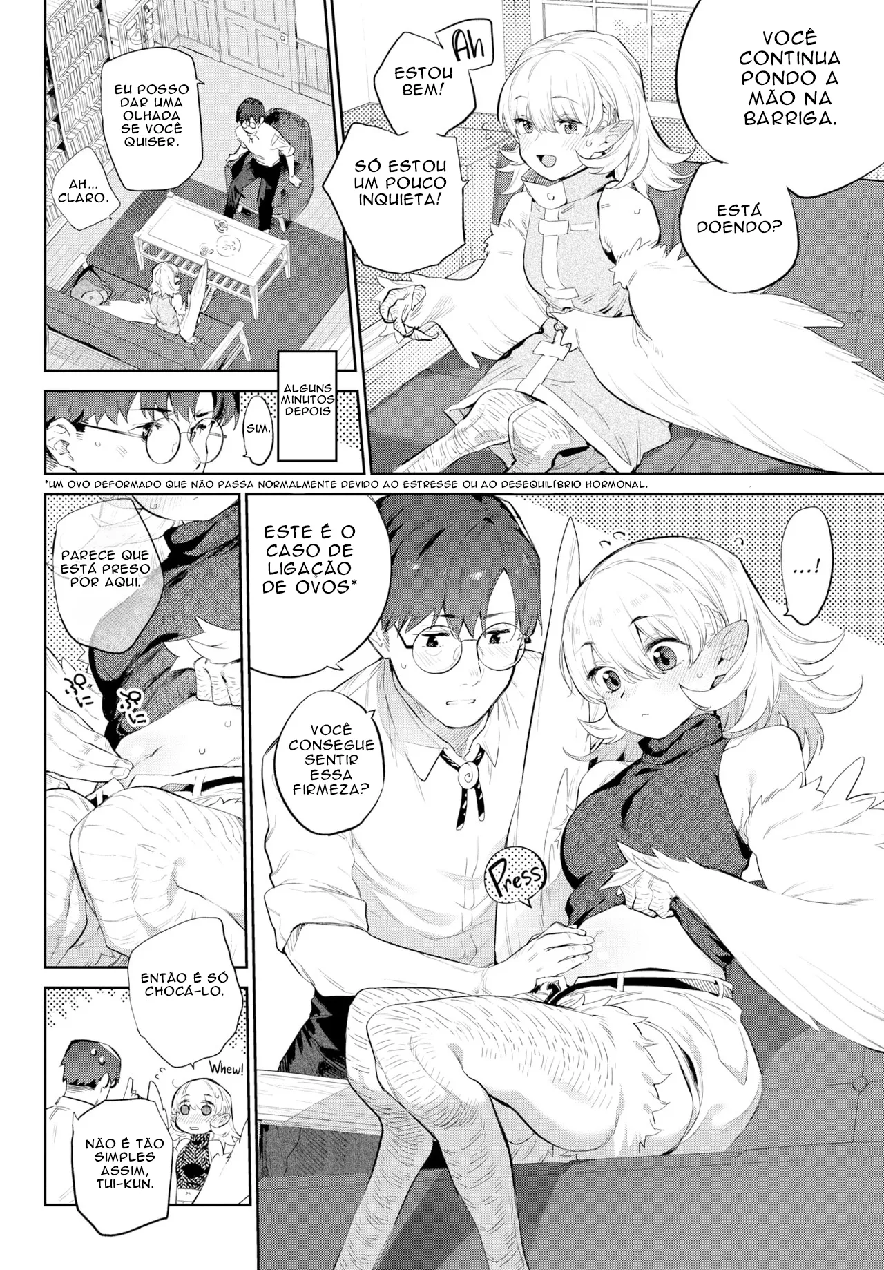 [Mizone] Otherworldly Maidens Series 05 - Harpy Valentines Day [Portuguese] [Descensored] 7eme image