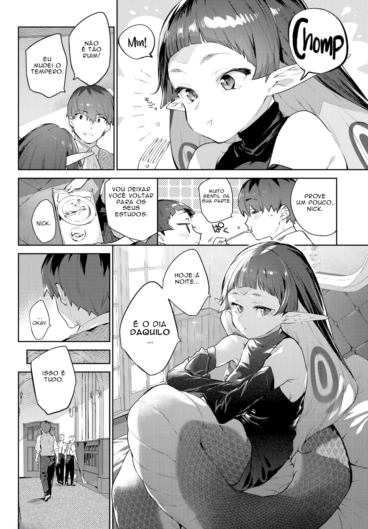 [Mizone] Otherworldly Maidens Series 06 - A Serpent Maiden Devours Her Servant [Portuguese] [Descensored] изображение № 4