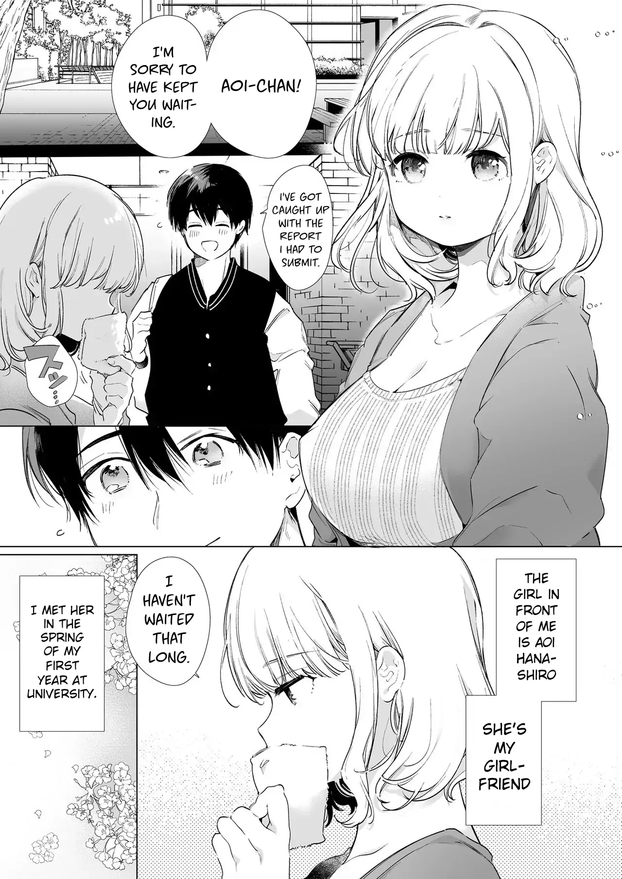 [diletta (Yamamoto Tomomitsu)] My Girlfriend Drools Too Much [English] Bildnummer 3