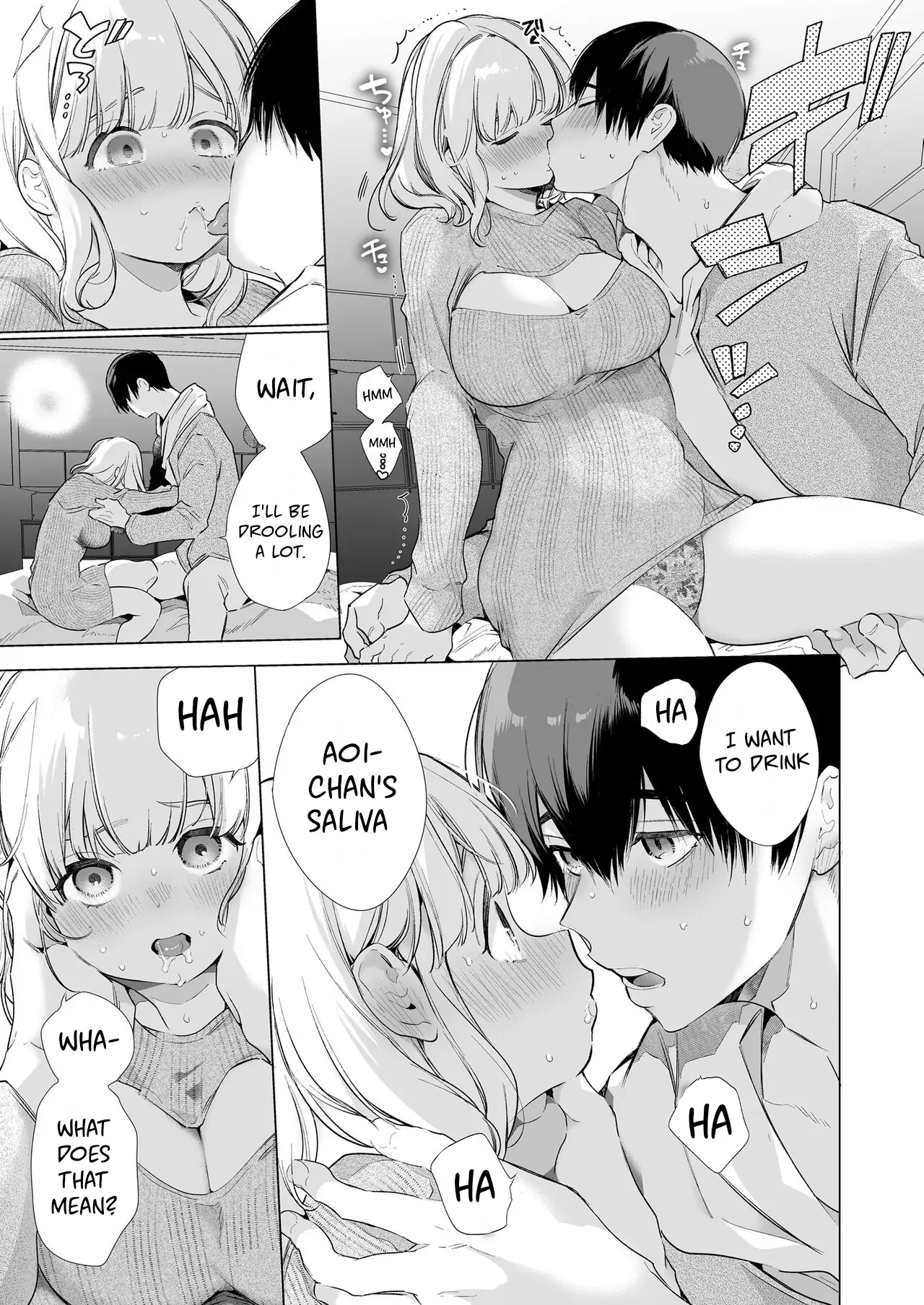 [diletta (Yamamoto Tomomitsu)] My Girlfriend Drools Too Much [English] Bildnummer 15