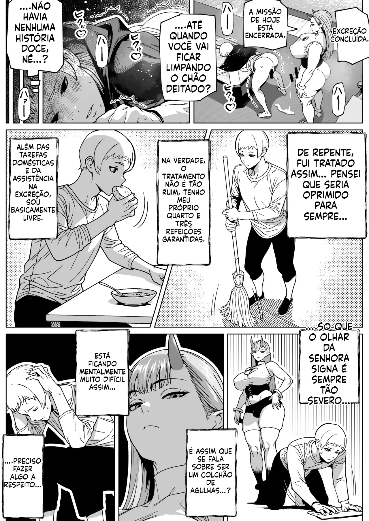 [bekobeko] Futanari-sama no Haishutsu Kuchi [Portuguese-BR] 画像番号 9