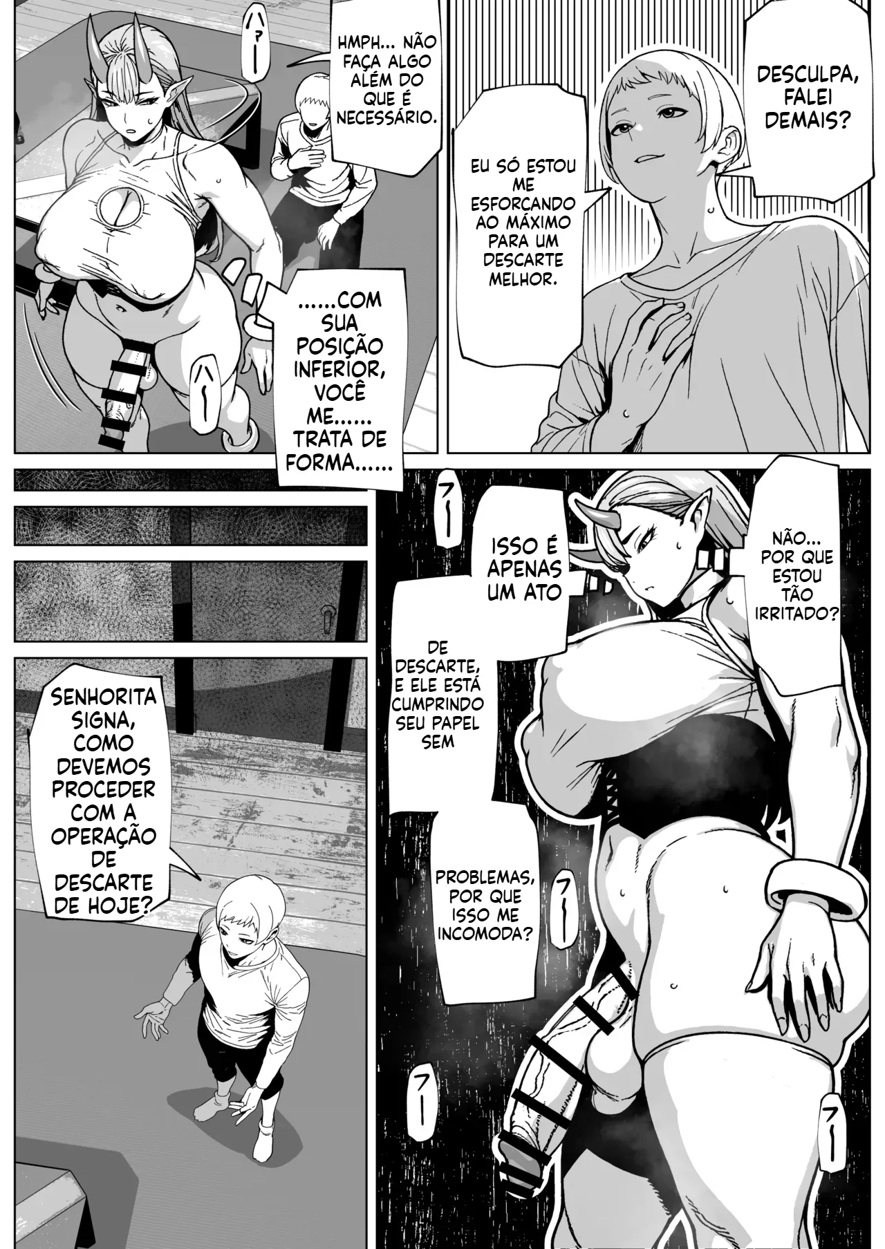 [bekobeko] Futanari-sama no Haishutsu Kuchi [Portuguese-BR] 画像番号 19