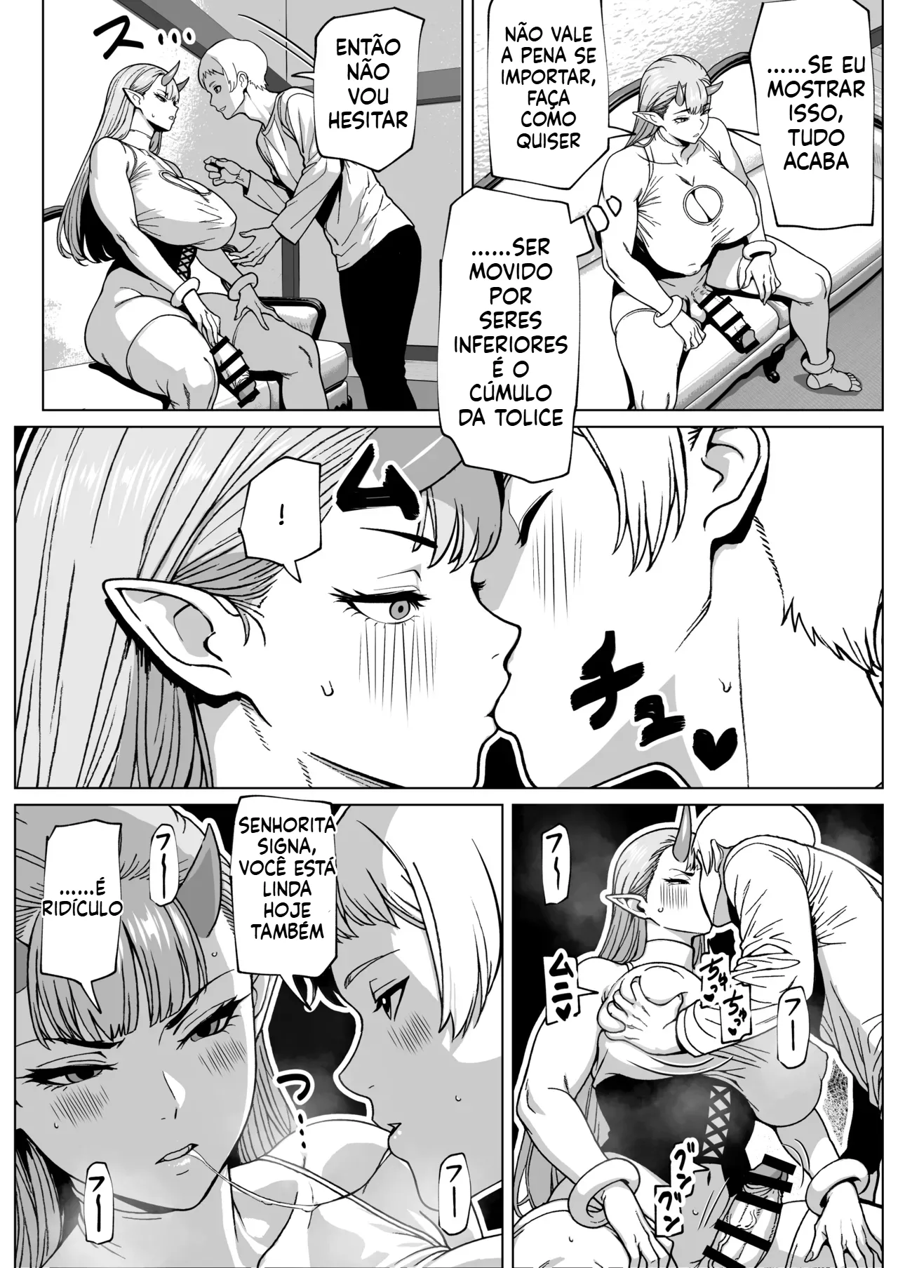 [bekobeko] Futanari-sama no Haishutsu Kuchi [Portuguese-BR] 画像番号 20