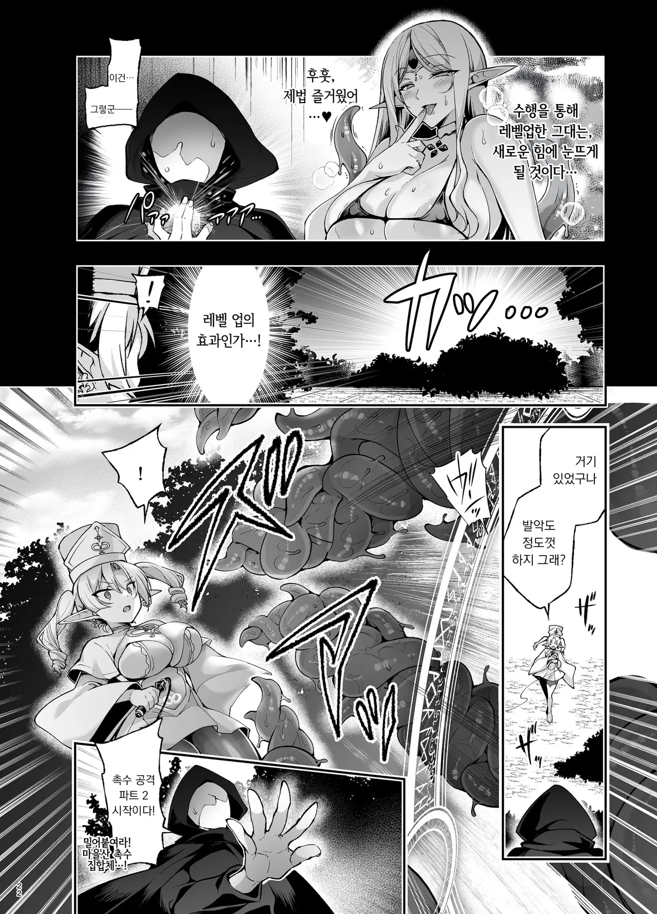 [Ninokoya (Ninoko)] Elf ni Inmon o Tsukeru Hon LEVEL:9 | 엘프에게 음문을 다는 책 LEVEL:9 [Korean] [Digital] numero di immagine  19