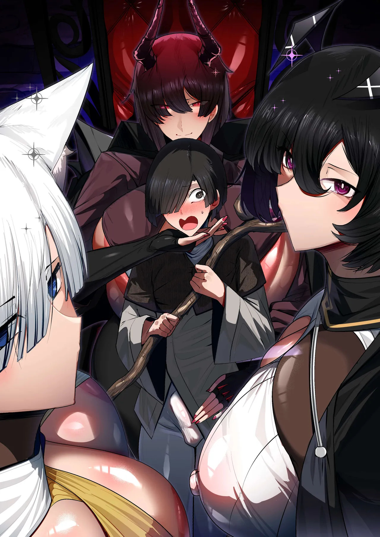 [Palace Village Ke (Bigshine)] 魔族の王子様♀に拾われた人間クン、人生一体どうなった！？[Digital] image number 61