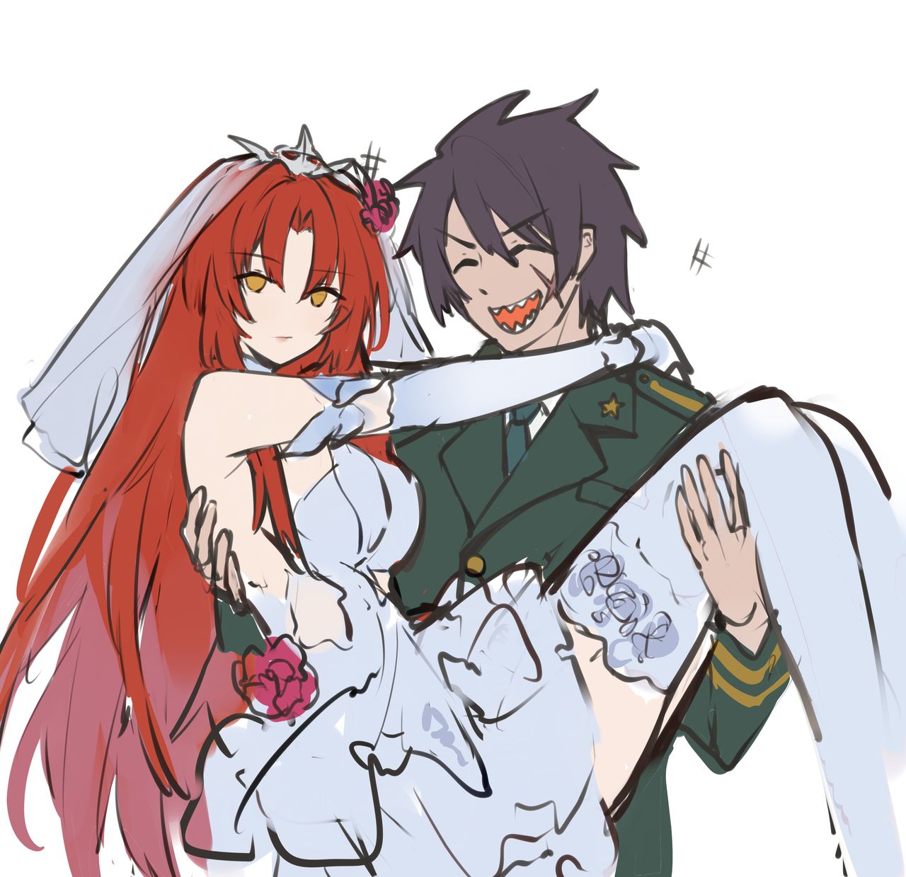 《天命女少校与神州解放军政委的二三事》故事配图 이미지 번호 2