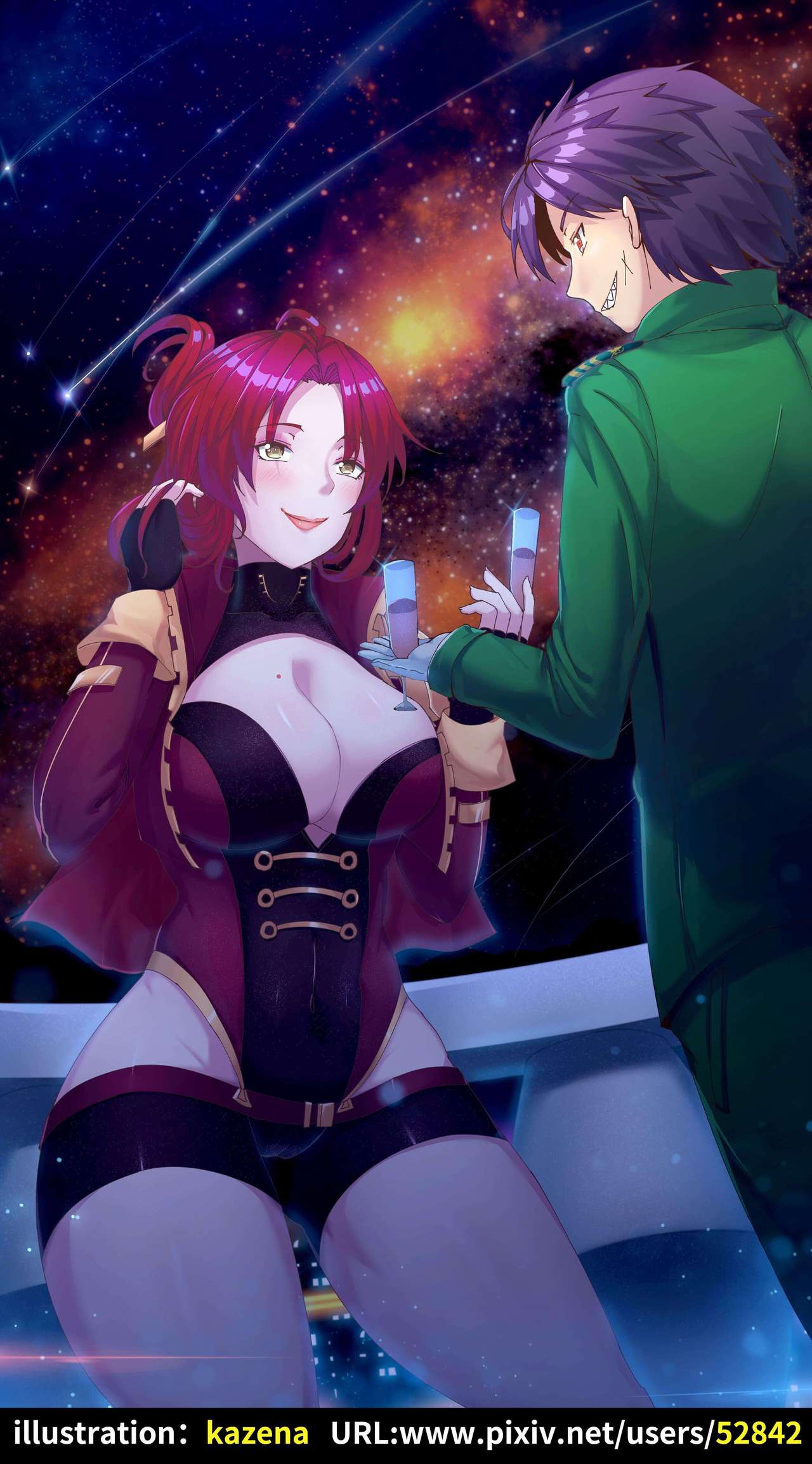 《天命女少校与神州解放军政委的二三事》故事配图 이미지 번호 7