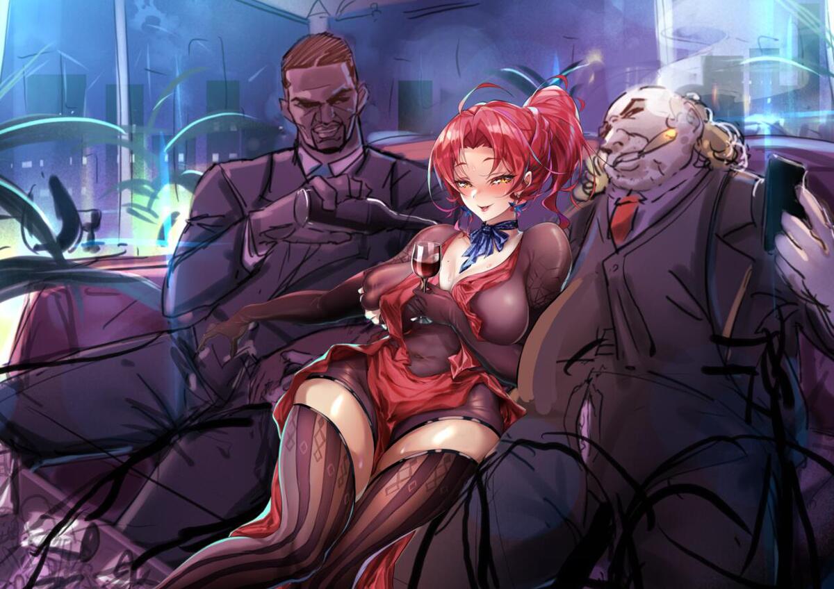 《天命女少校与神州解放军政委的二三事》故事配图 이미지 번호 13