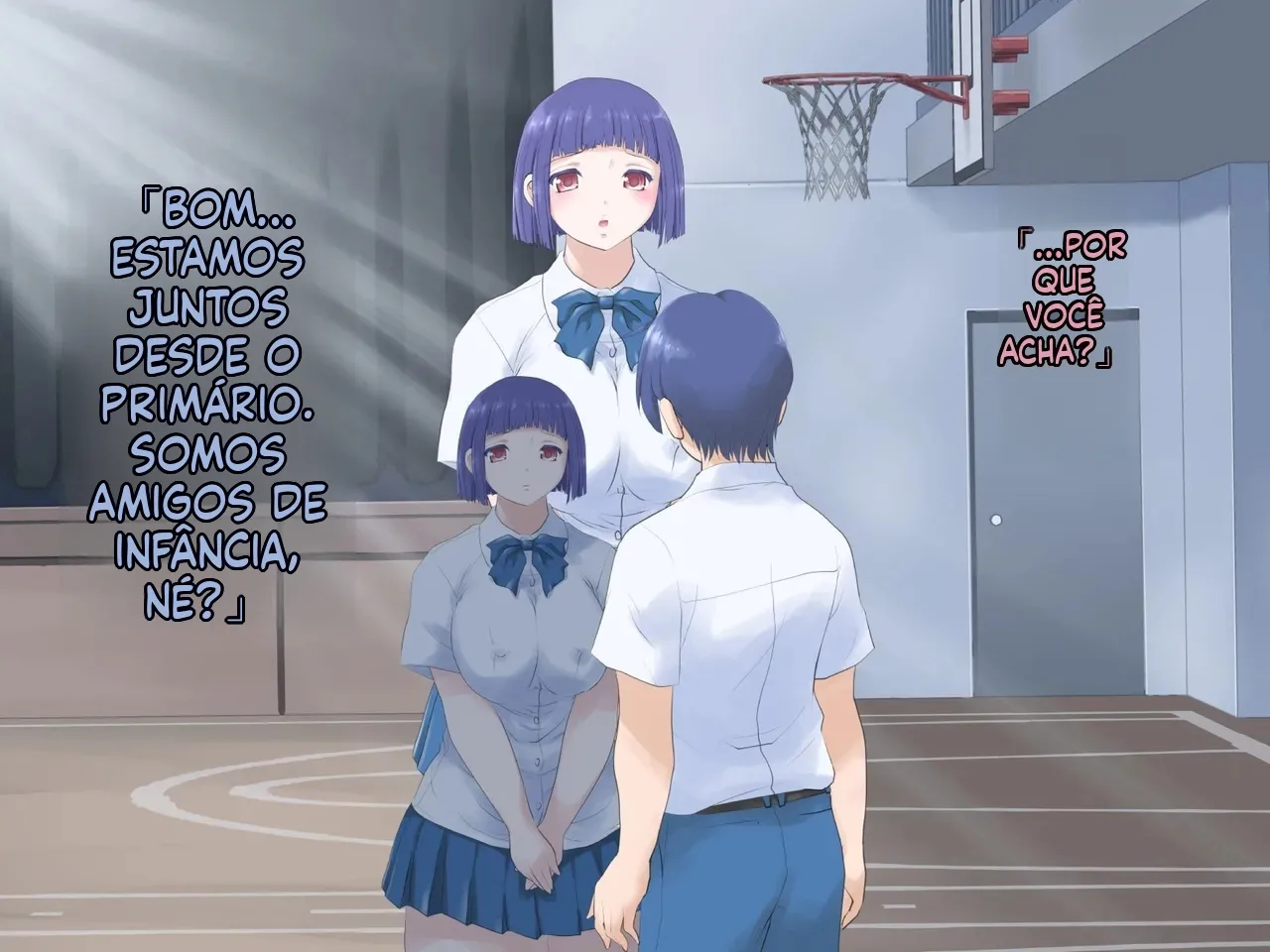 [M-trinity (Caramel Dow)] Kyodai na Momoyo to Osananajimi [Portuguese-BR] image number 9