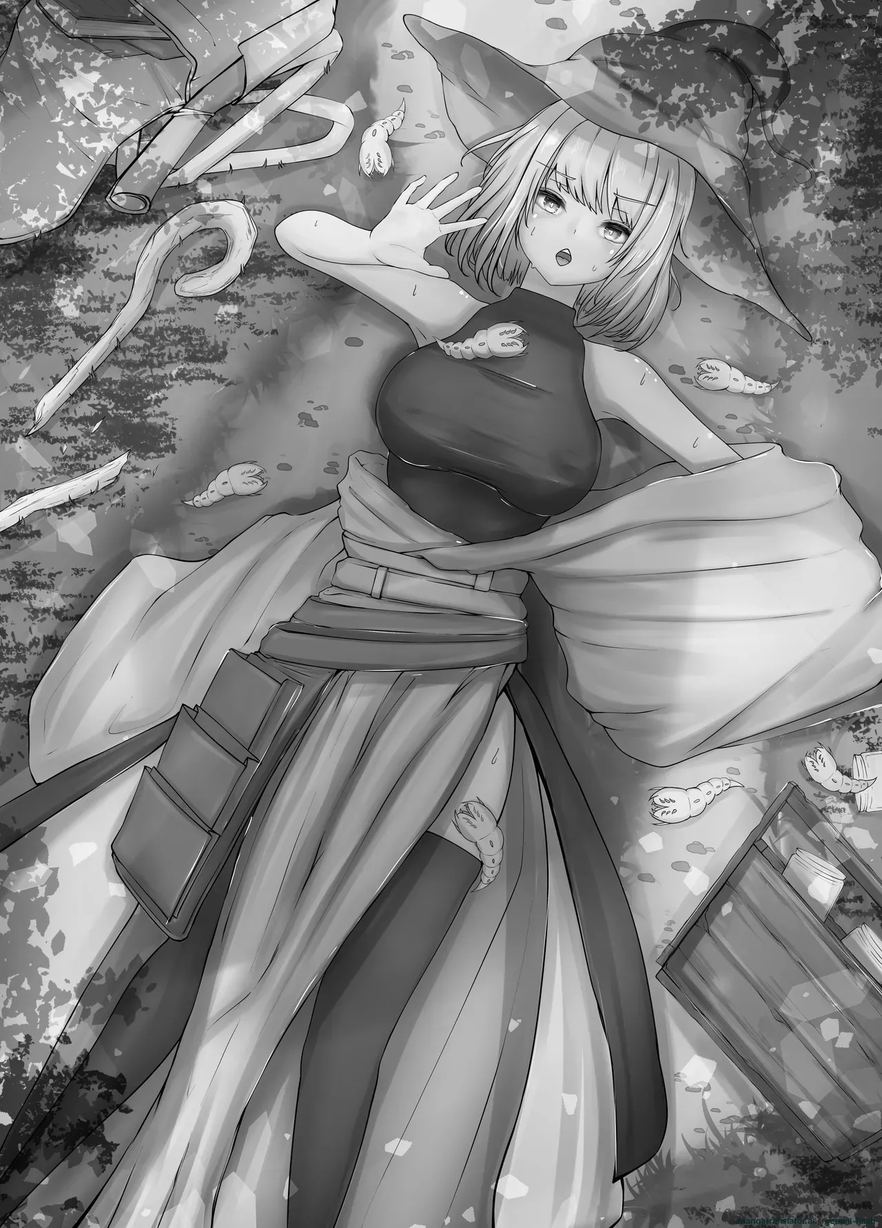 Onna Mahoutsukai-san Mushikan Hanashi 1 (Spanish) MTL image number 3