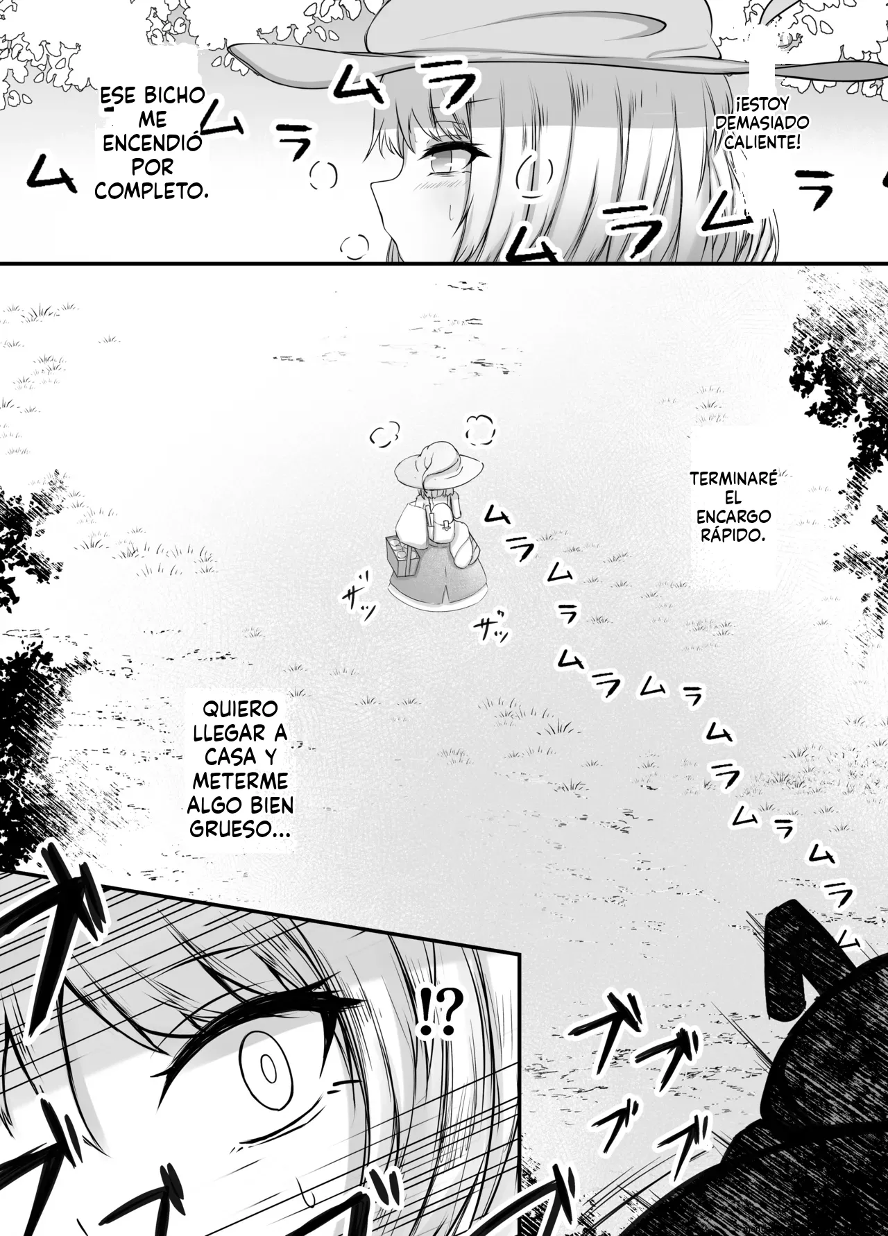 Onna Mahoutsukai-san Mushikan Hanashi 1 (Spanish) MTL image number 17