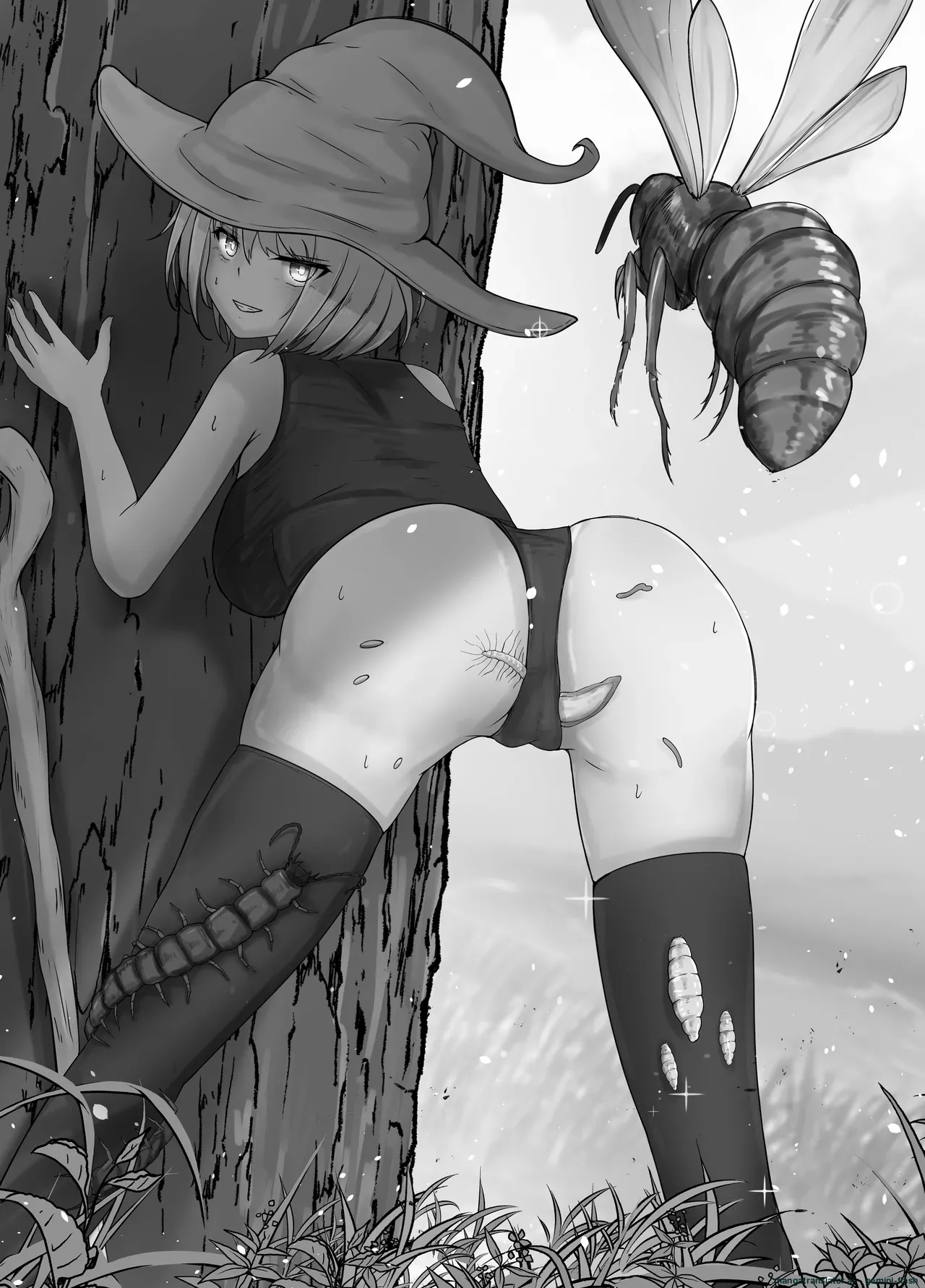 Onna Mahoutsukai-san Mushikan Hanashi 2 (Spanish) MTL image number 3