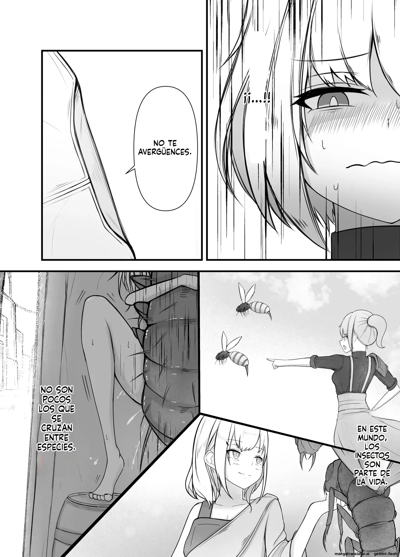 Onna Mahoutsukai-san Mushikan Hanashi 2 (Spanish) MTL image number 20