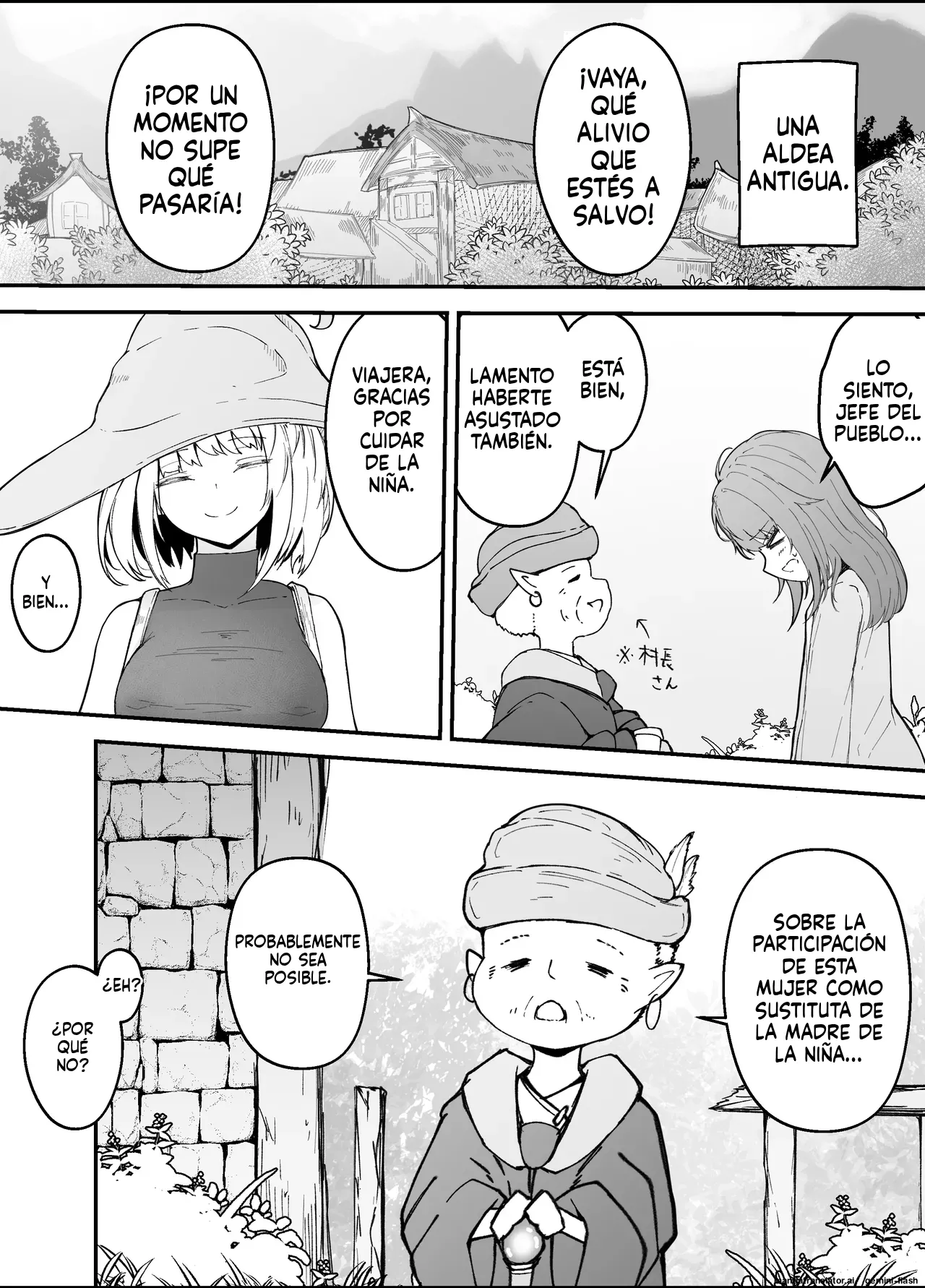 Onna Mahoutsukai-san Mushikan Hanashi 3 (Spanish) MTL image number 15