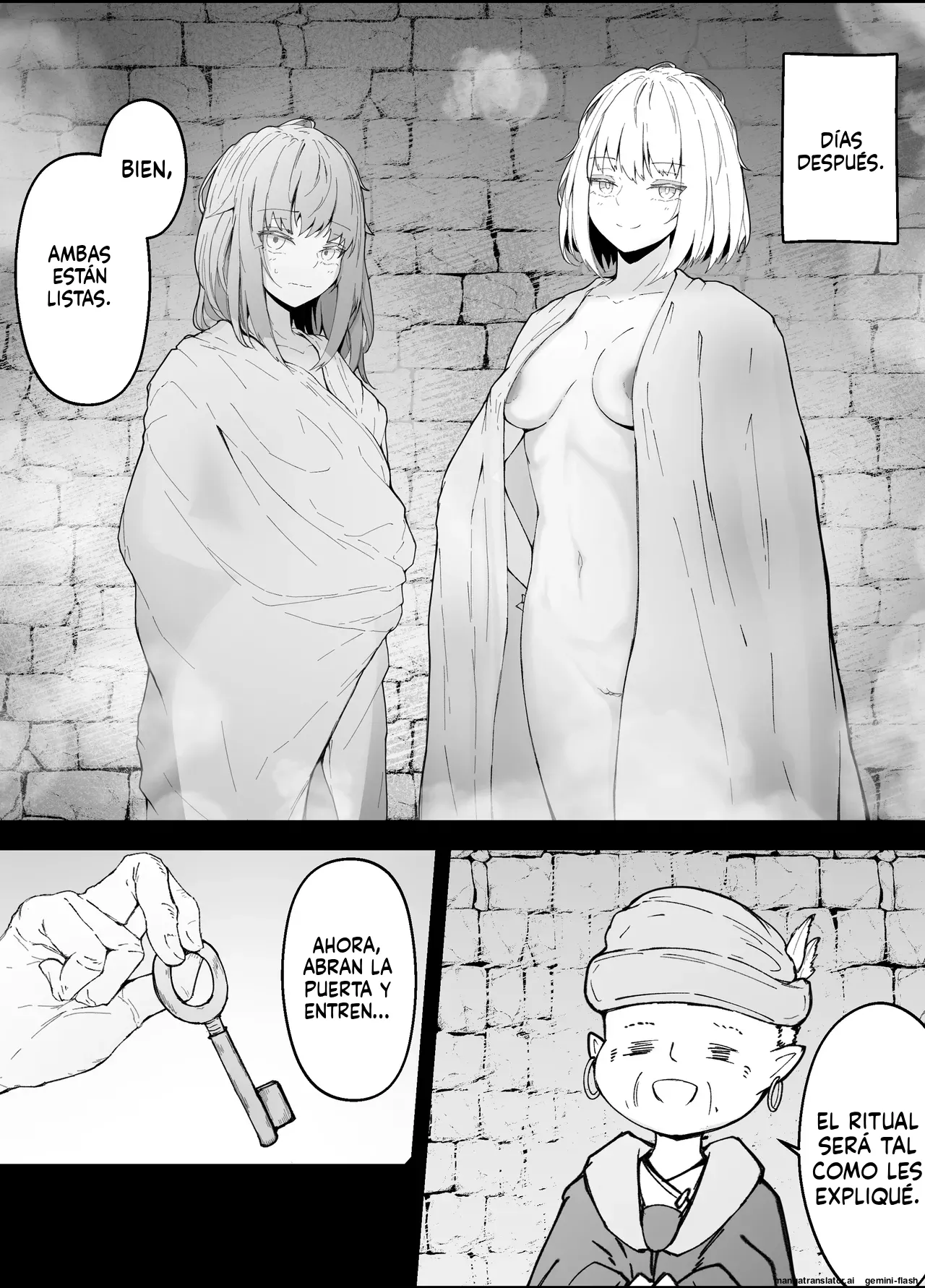 Onna Mahoutsukai-san Mushikan Hanashi 3 (Spanish) MTL image number 20