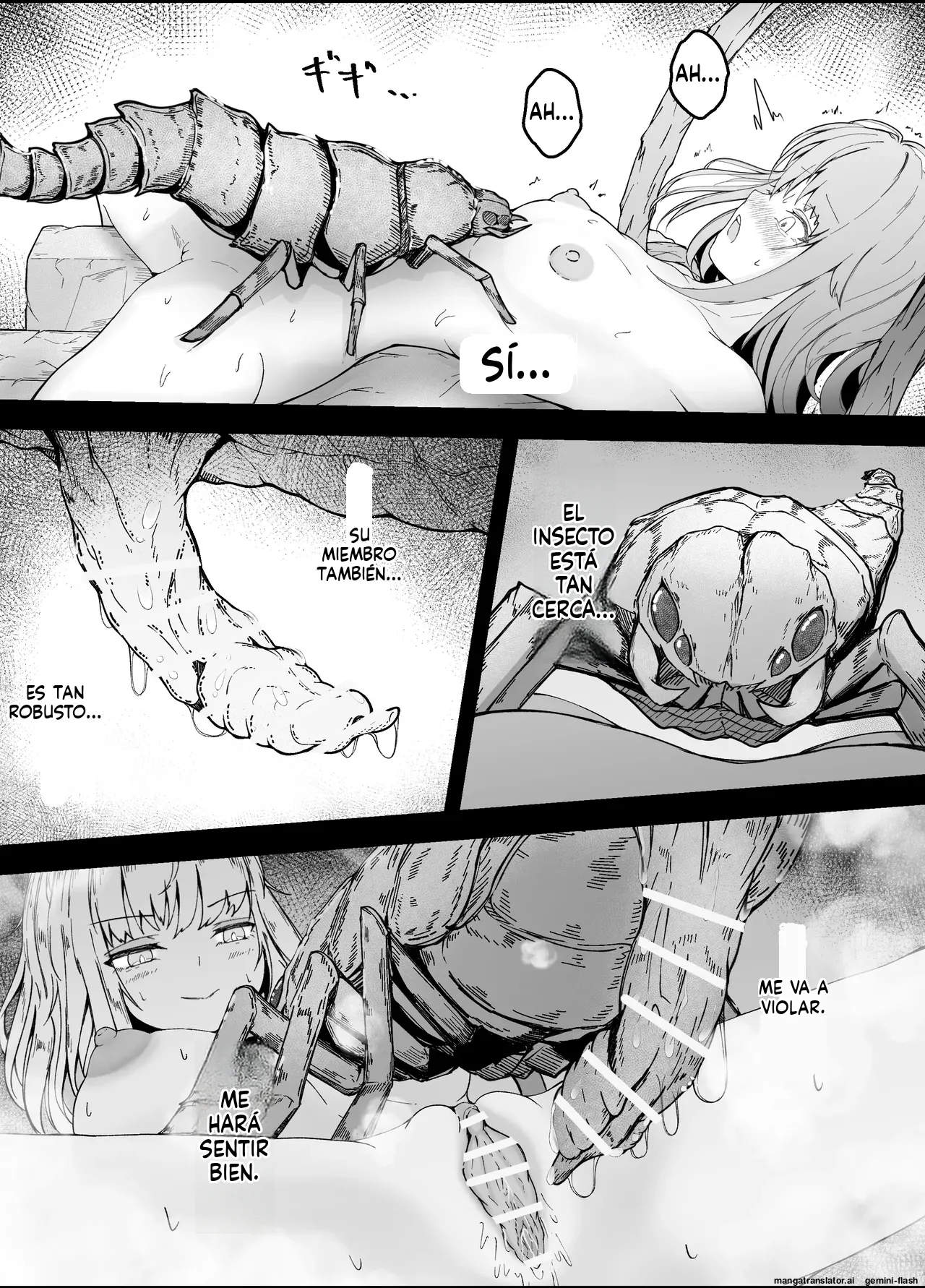 Onna Mahoutsukai-san Mushikan Hanashi 3 (Spanish) MTL image number 30