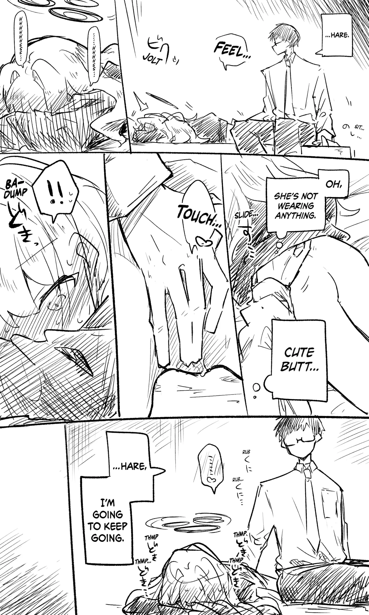 [Nekko] Hare Koukaibun + Short Manga + Omake (Blue Archive) [English] image number 4