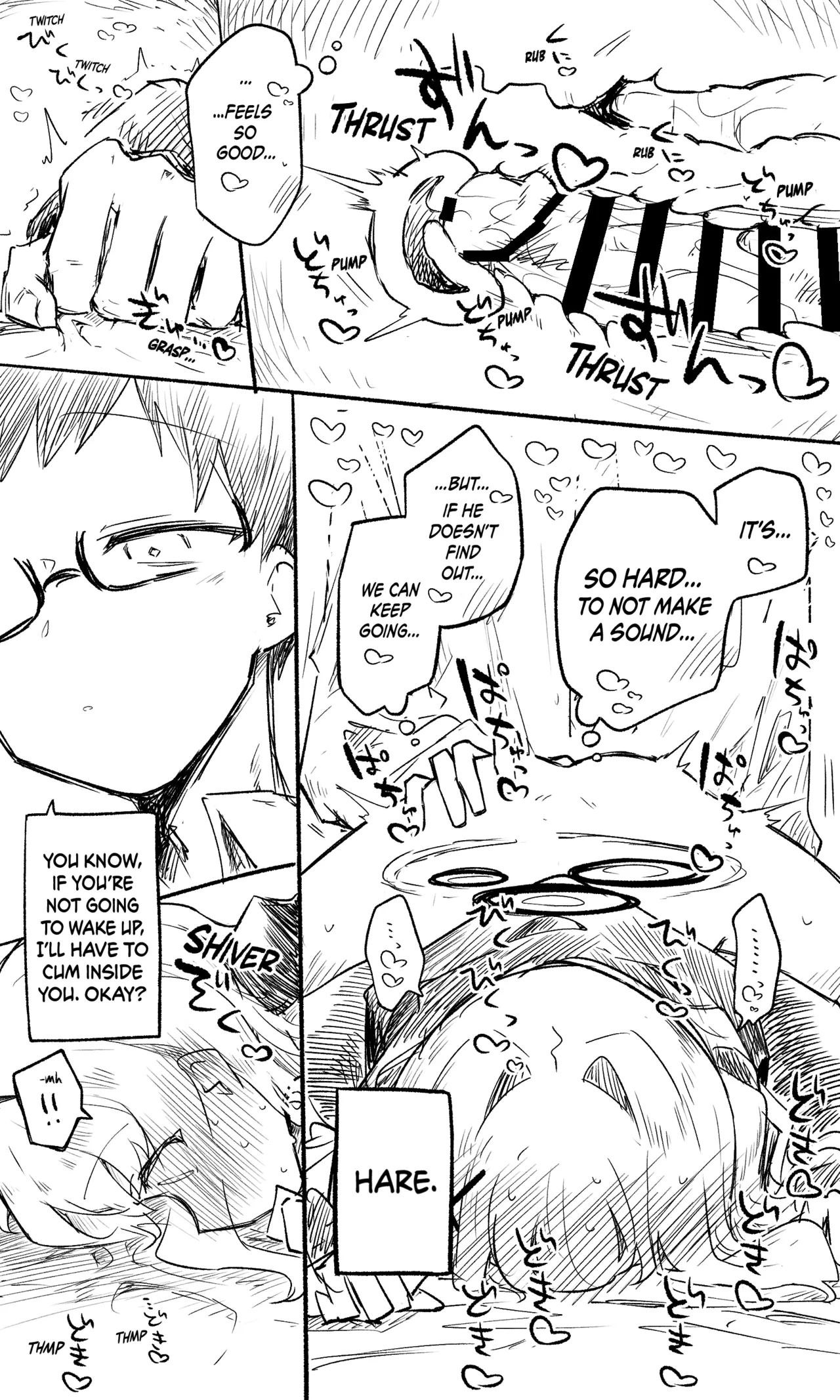 [Nekko] Hare Koukaibun + Short Manga + Omake (Blue Archive) [English] image number 6