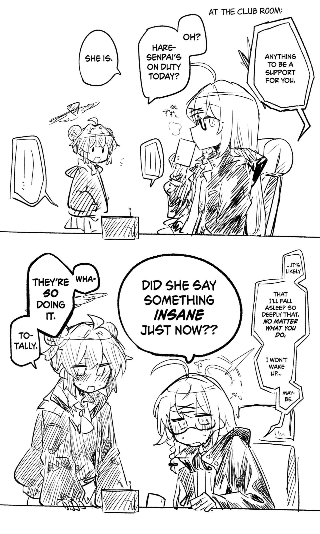 [Nekko] Hare Koukaibun + Short Manga + Omake (Blue Archive) [English] image number 11