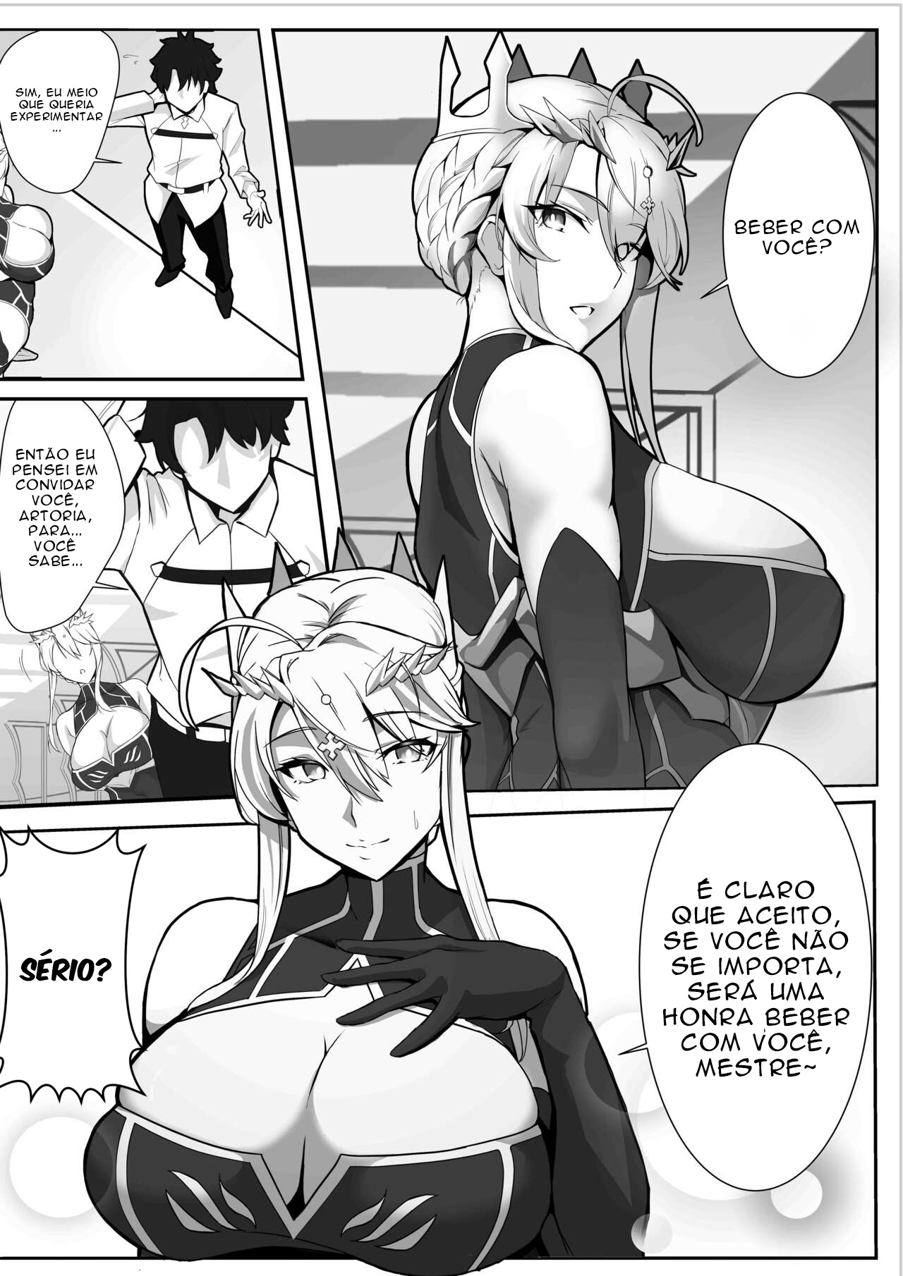 [Love-Saber] The Secret Communication of the King of Knights I [Portuguese] [Descensored] 画像番号 2