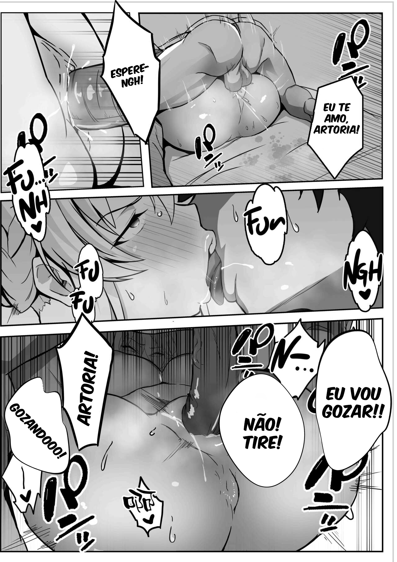 [Love-Saber] The Secret Communication of the King of Knights I [Portuguese] [Descensored] 画像番号 4