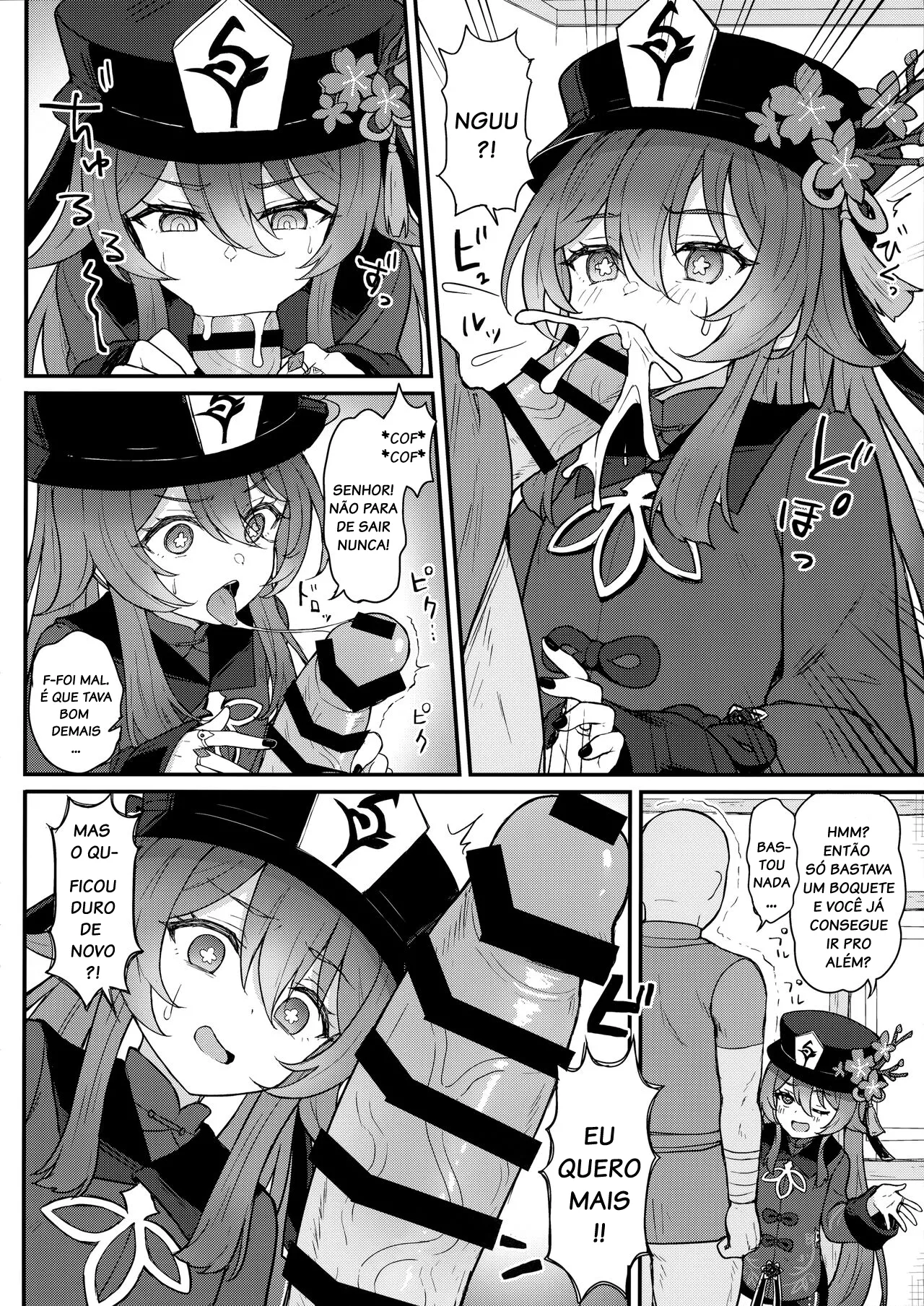 [Wasabi Mochi (Momosawa)] Hu Tao-chan ni Ikasete morau Hon | Uma história sobre a jornada ao além com a Hu Tao (Genshin Impact) [Censurado] [Digital] [PT-BR] 图片编号 7