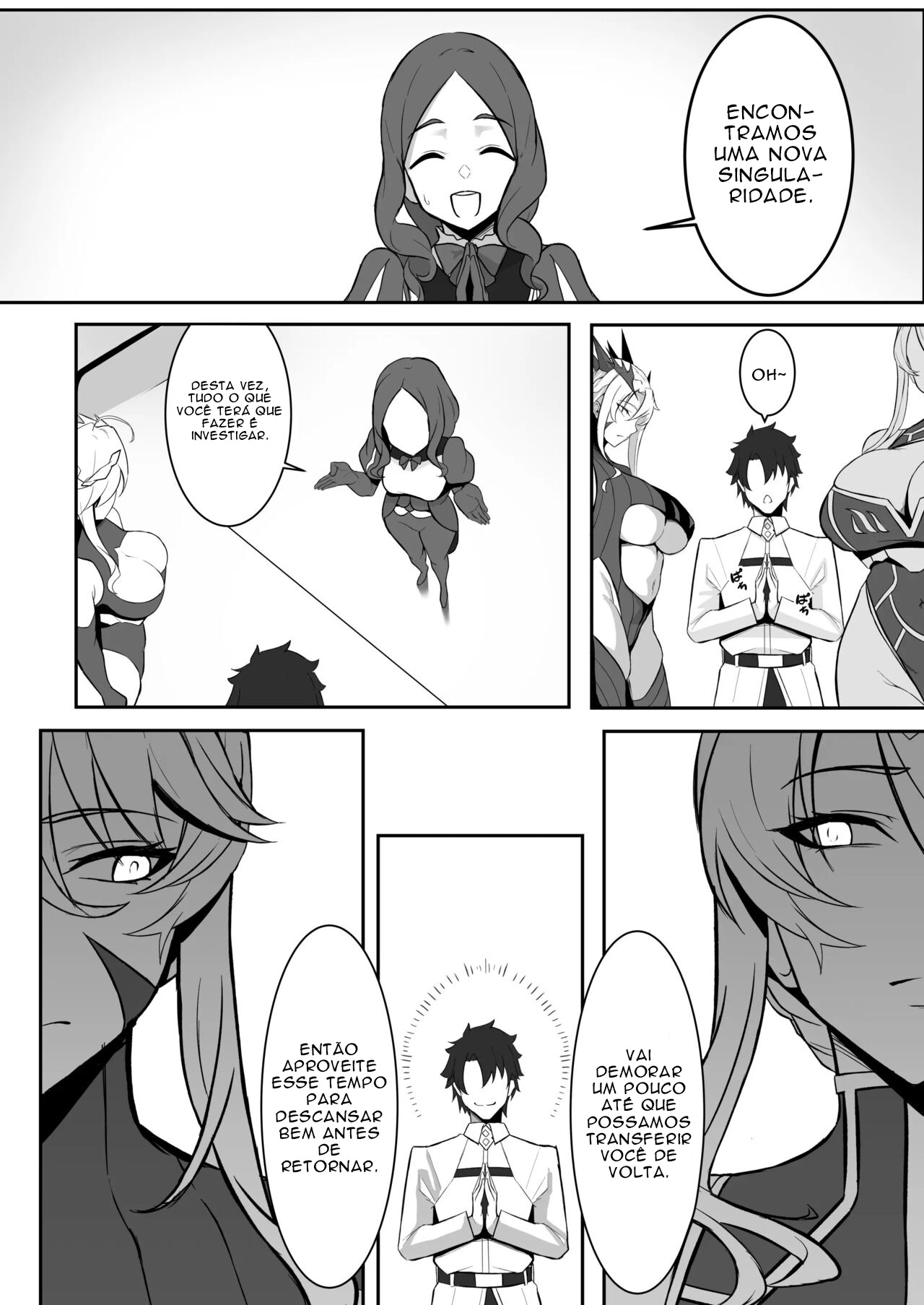 [Love-Saber] The Secret Communication of the King of Knights III [Portuguese] 画像番号 3