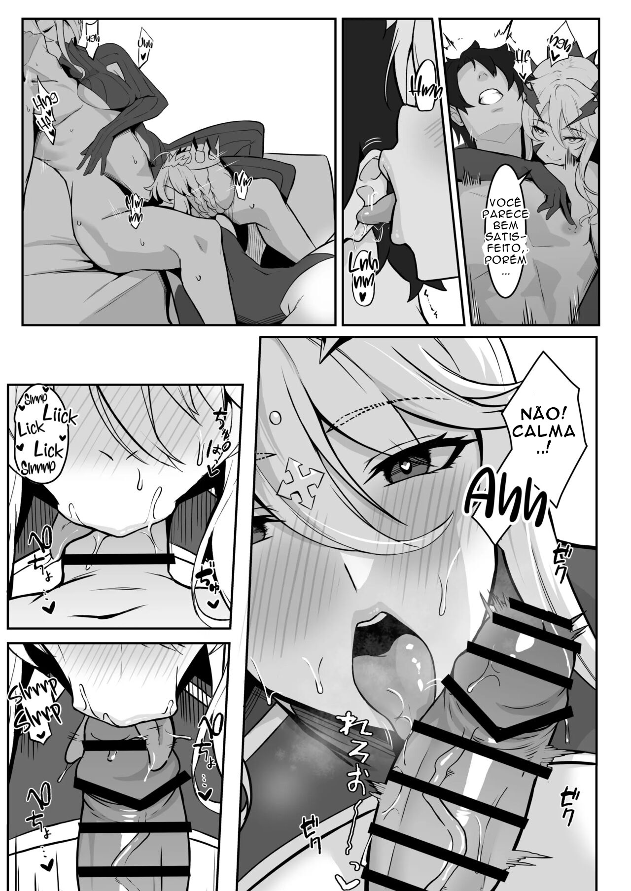 [Love-Saber] The Secret Communication of the King of Knights III [Portuguese] 画像番号 6
