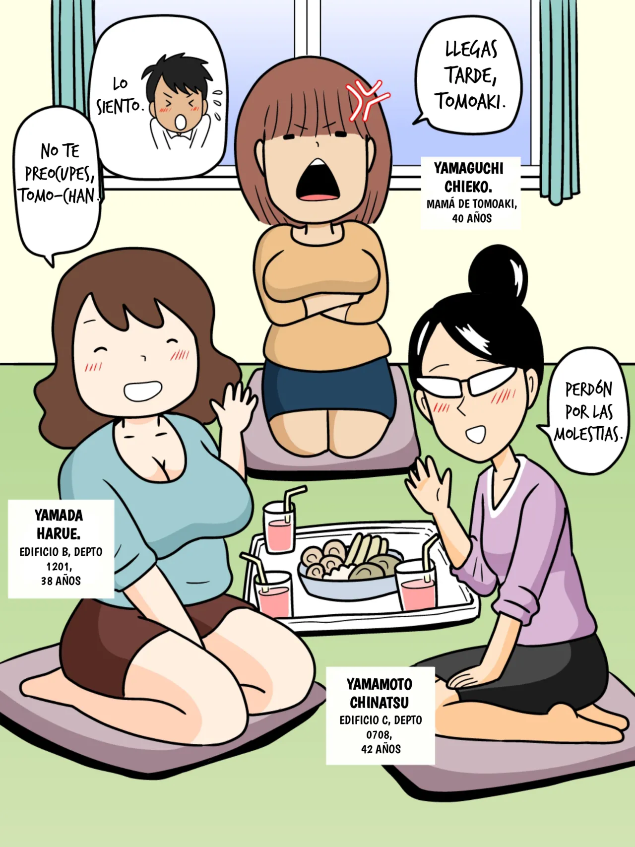 Mob-Gao No Koushoku Danchizuma-Tachi| Esposas lujuriosas de complejos habitacionales con caras de mafia Bildnummer 3