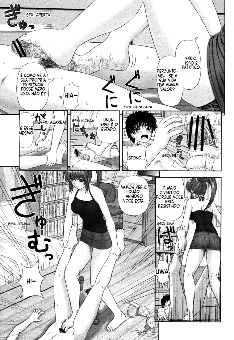 [Kanaisei Jitenshasougyou.] Imouto no Ashimoto de | Under My Little Sister's Feet (COMIC Momohime 2006-12) [Portuguese-BR] 图片编号 9
