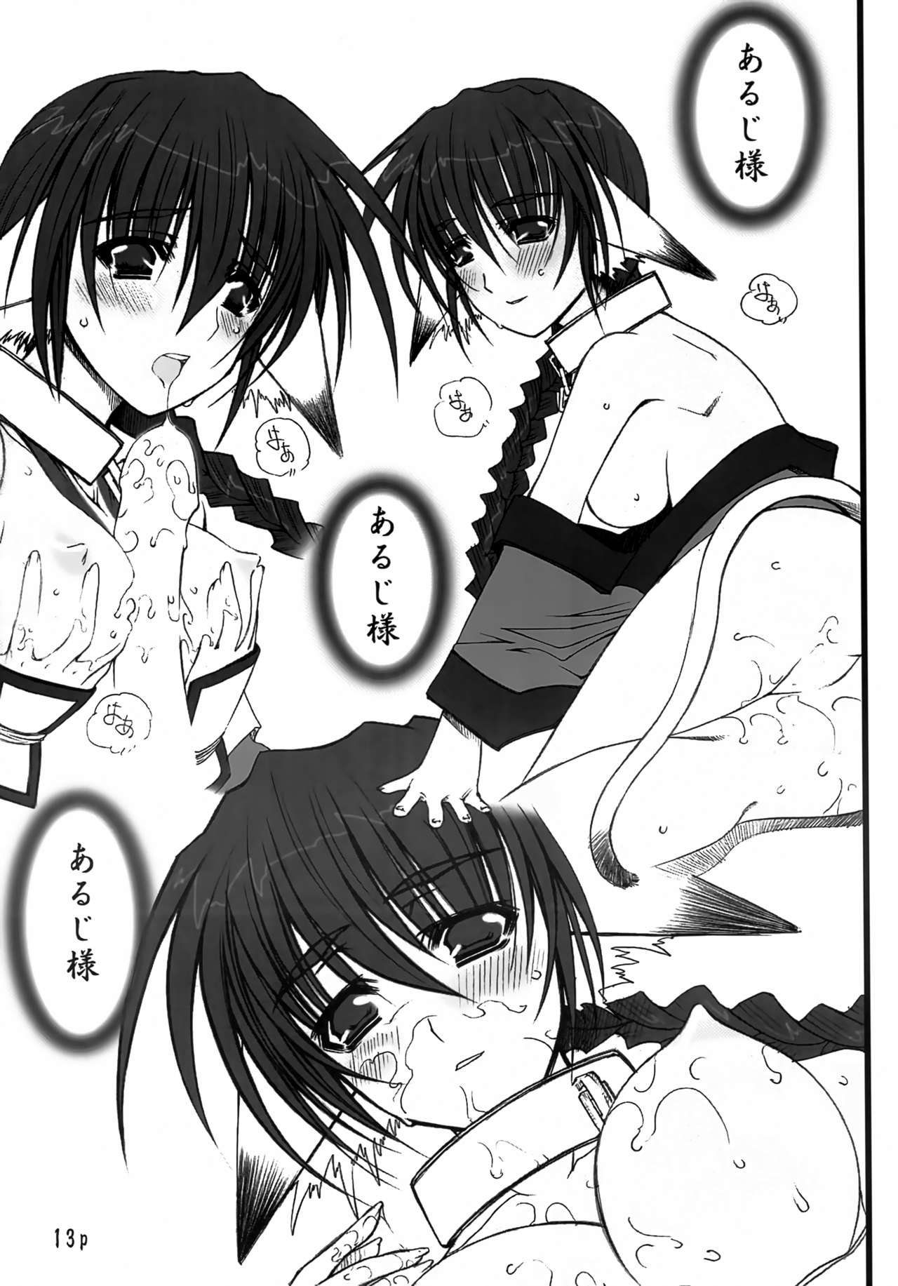 [Nari Hachiman (Kihachi Fuushi)] Mizu Tsuru Ao Hime Tora no O (Utawarerumono) Bildnummer 12