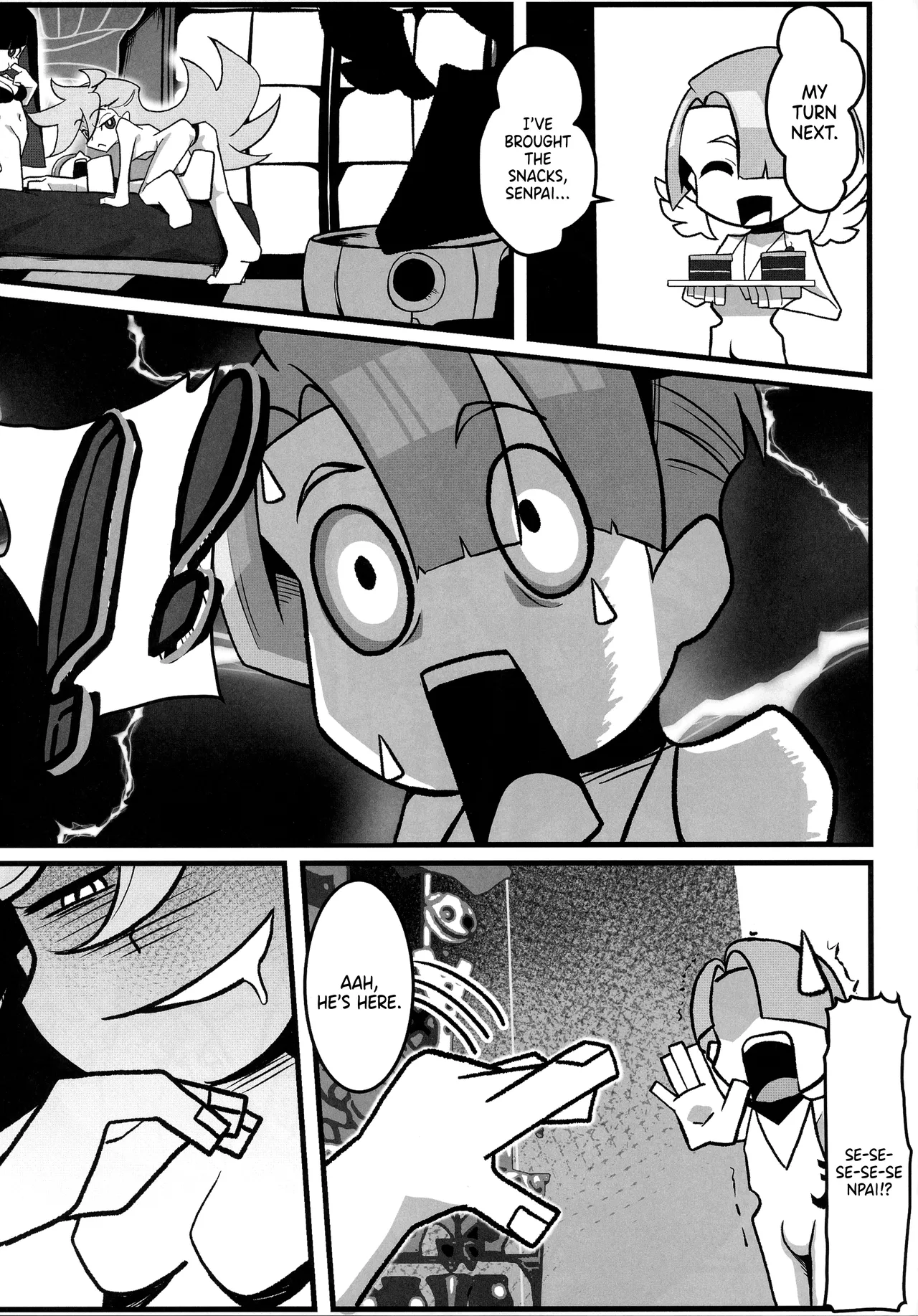 (C106) [Round table (Shiki)] Sacred Lechery (Panty & Stocking with Garterbelt)  [English] {Doujins.com} 图片编号 10