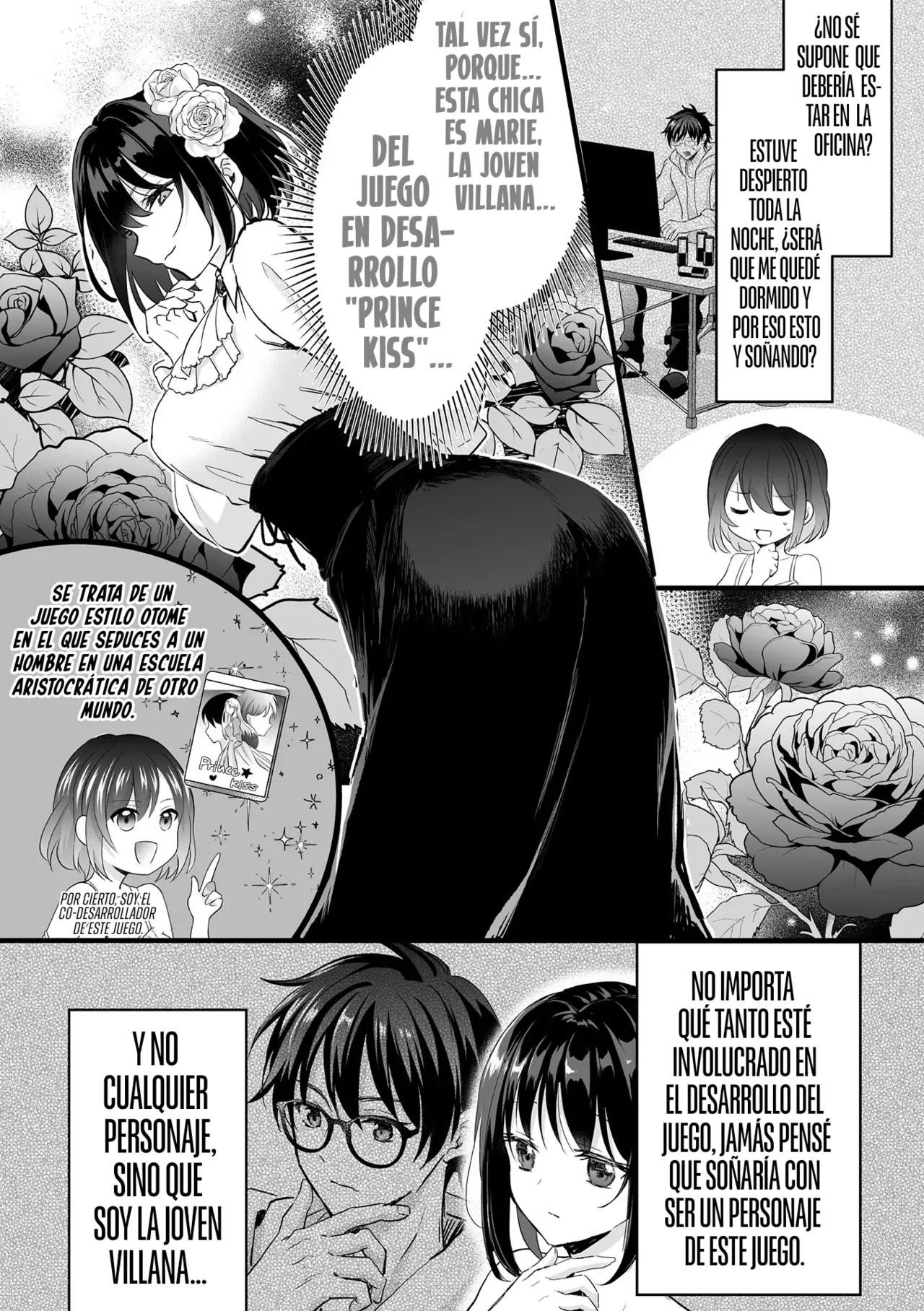 [Aji Pontarou] Akuyaku Reijou ni Natta Ore wa Otouto o Kanraku Shinakereba Ikenai (Bessatsu Comic Unreal Akuyaku Reijou Hen Vol. 1) [Spanish] [TF Scans] [Digital] 图片编号 2