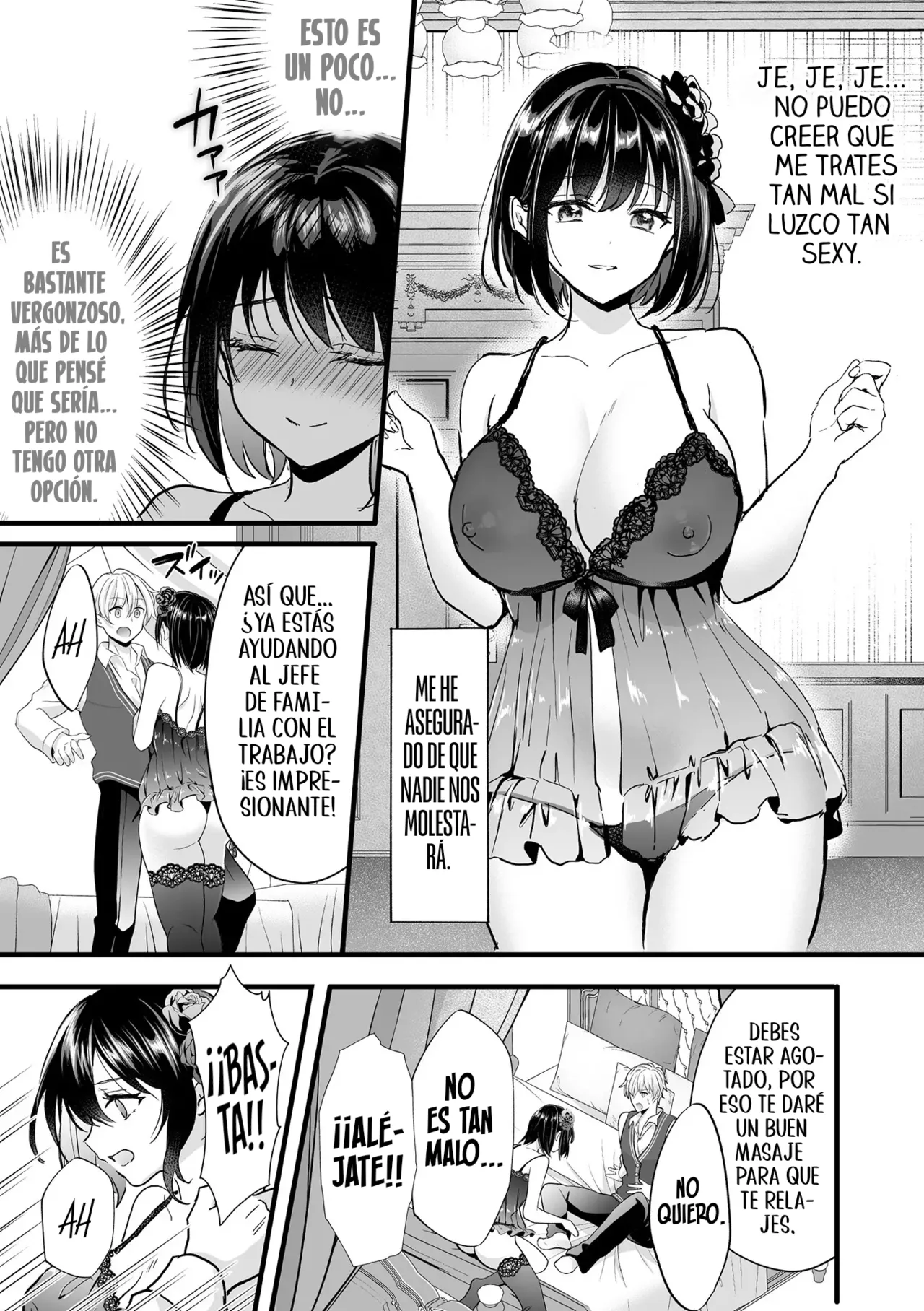 [Aji Pontarou] Akuyaku Reijou ni Natta Ore wa Otouto o Kanraku Shinakereba Ikenai (Bessatsu Comic Unreal Akuyaku Reijou Hen Vol. 1) [Spanish] [TF Scans] [Digital] 图片编号 16