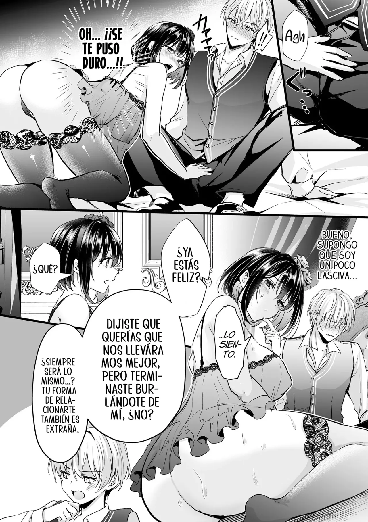 [Aji Pontarou] Akuyaku Reijou ni Natta Ore wa Otouto o Kanraku Shinakereba Ikenai (Bessatsu Comic Unreal Akuyaku Reijou Hen Vol. 1) [Spanish] [TF Scans] [Digital] 图片编号 17