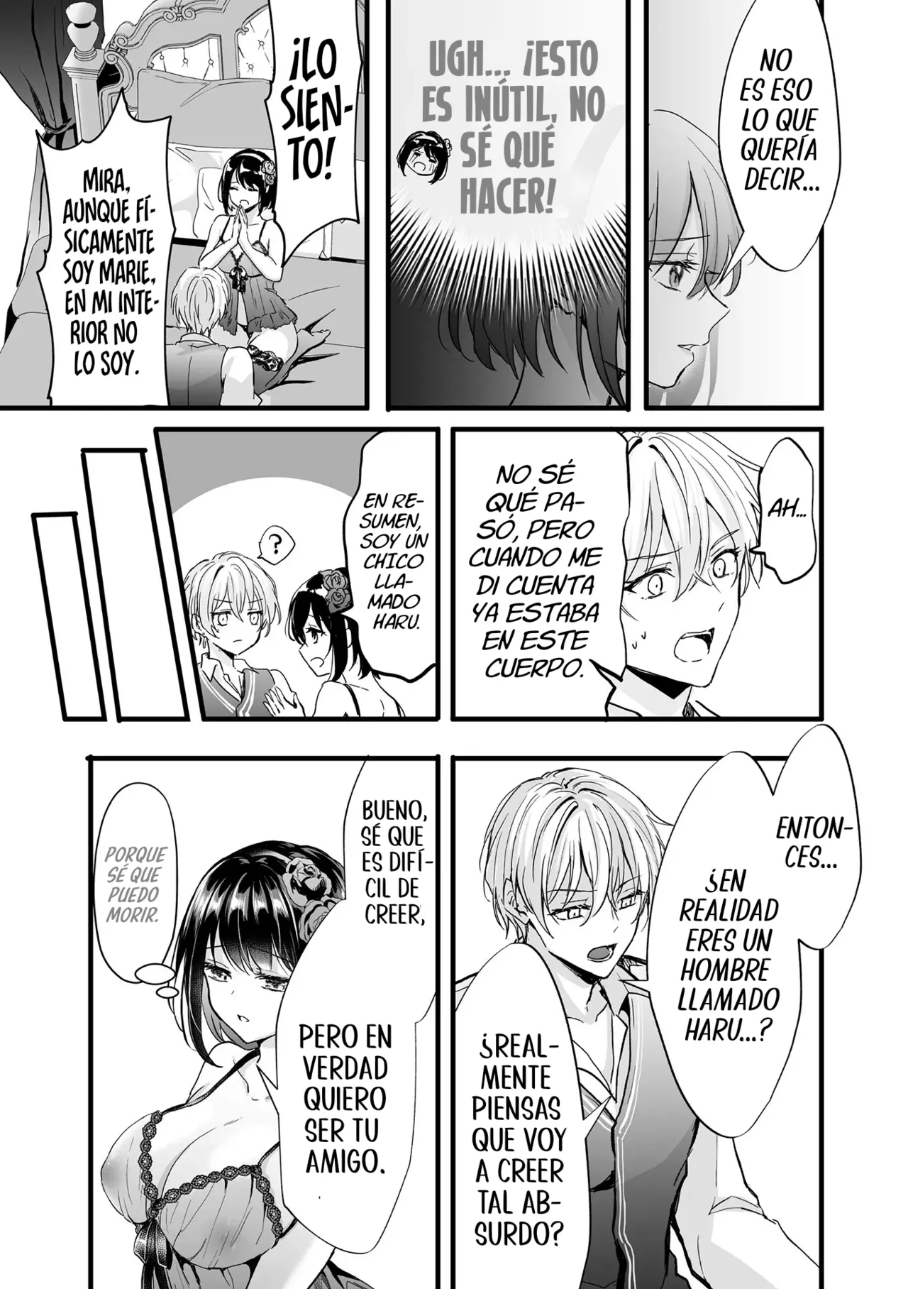 [Aji Pontarou] Akuyaku Reijou ni Natta Ore wa Otouto o Kanraku Shinakereba Ikenai (Bessatsu Comic Unreal Akuyaku Reijou Hen Vol. 1) [Spanish] [TF Scans] [Digital] 图片编号 18