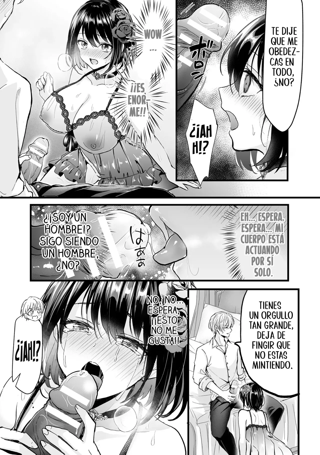 [Aji Pontarou] Akuyaku Reijou ni Natta Ore wa Otouto o Kanraku Shinakereba Ikenai (Bessatsu Comic Unreal Akuyaku Reijou Hen Vol. 1) [Spanish] [TF Scans] [Digital] 图片编号 20