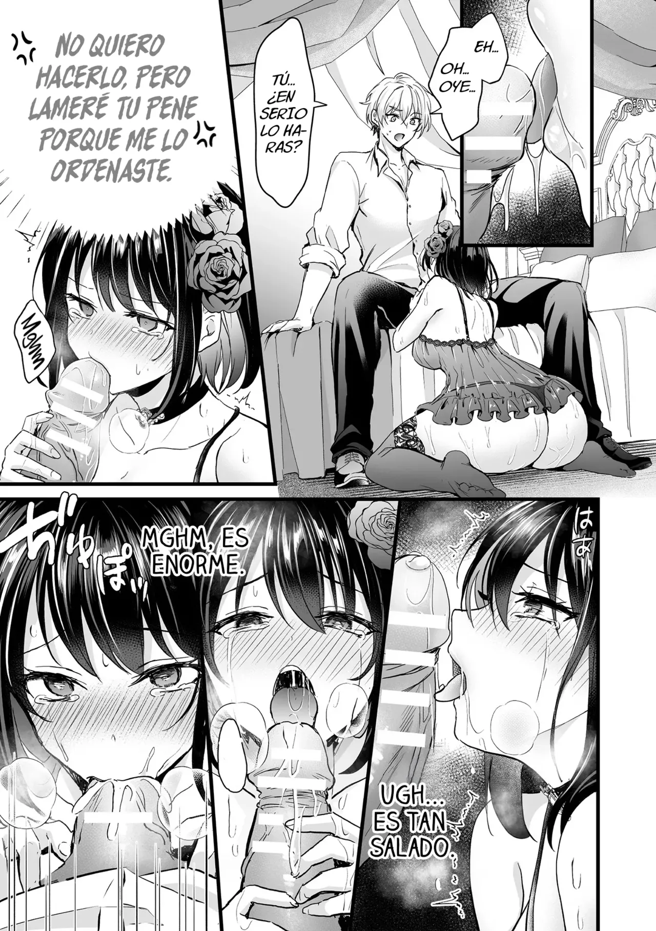 [Aji Pontarou] Akuyaku Reijou ni Natta Ore wa Otouto o Kanraku Shinakereba Ikenai (Bessatsu Comic Unreal Akuyaku Reijou Hen Vol. 1) [Spanish] [TF Scans] [Digital] 图片编号 21