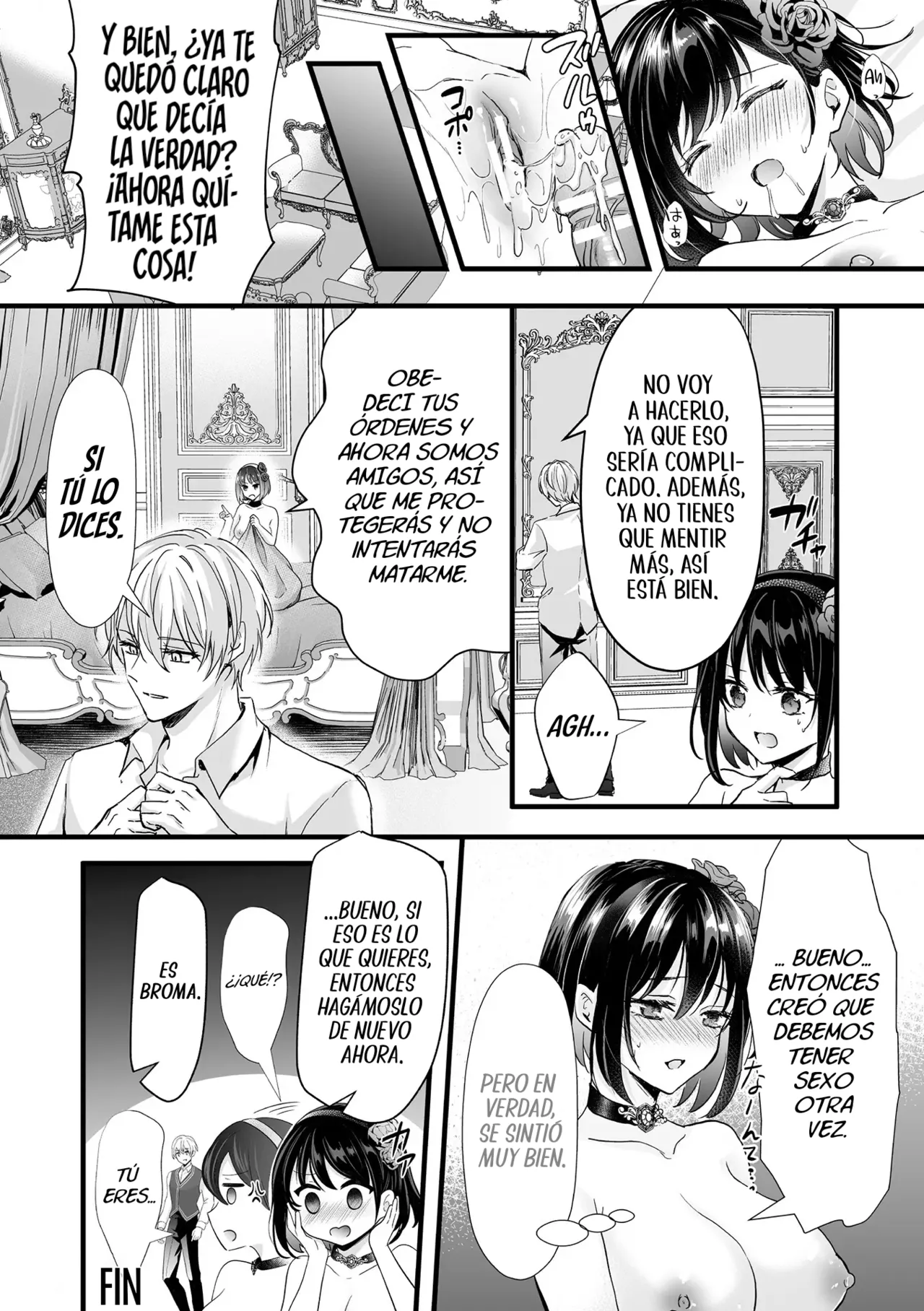 [Aji Pontarou] Akuyaku Reijou ni Natta Ore wa Otouto o Kanraku Shinakereba Ikenai (Bessatsu Comic Unreal Akuyaku Reijou Hen Vol. 1) [Spanish] [TF Scans] [Digital] 图片编号 30