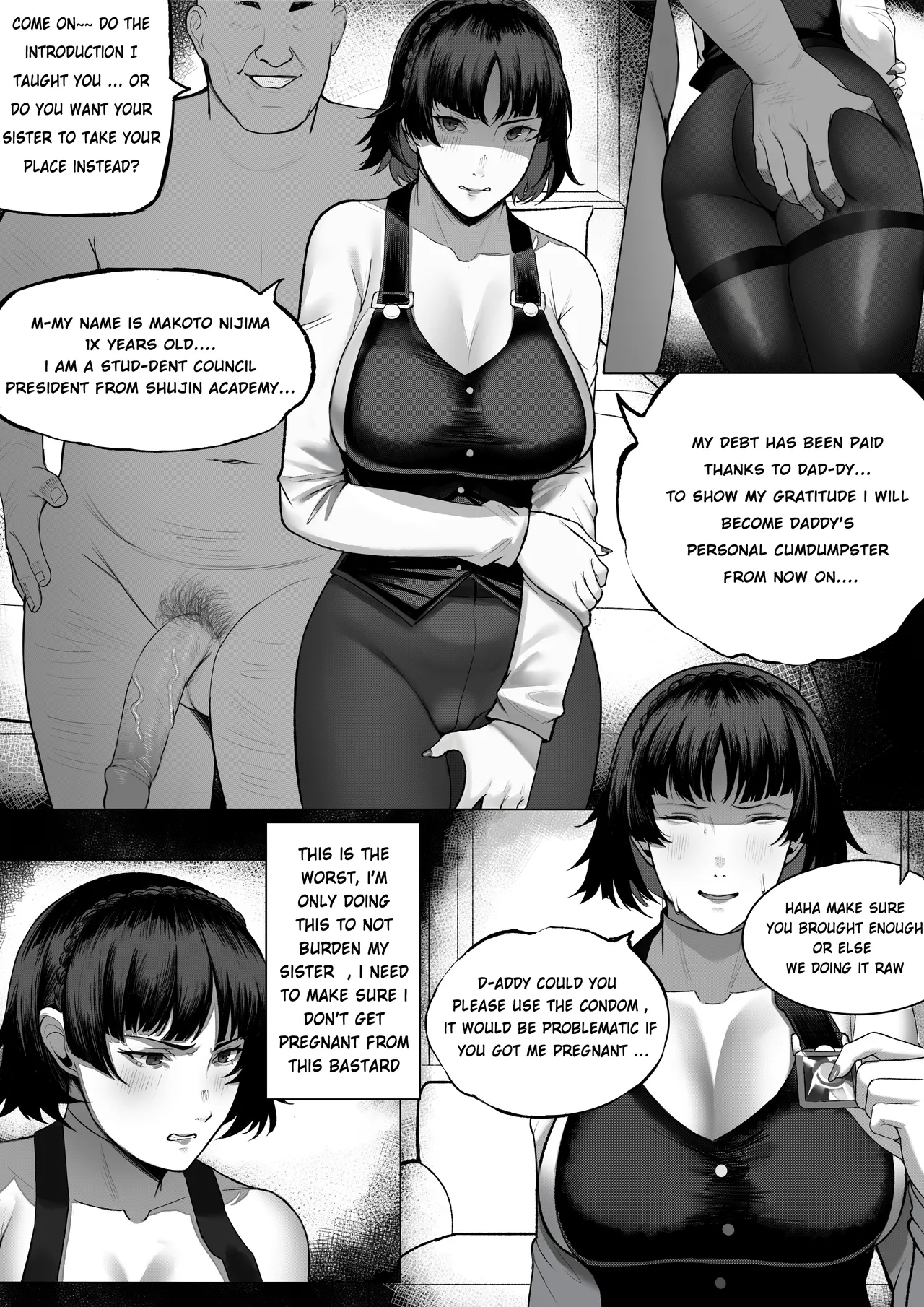 [Dnumde] Makoto Niijima (Persona 5) [English] image number 2