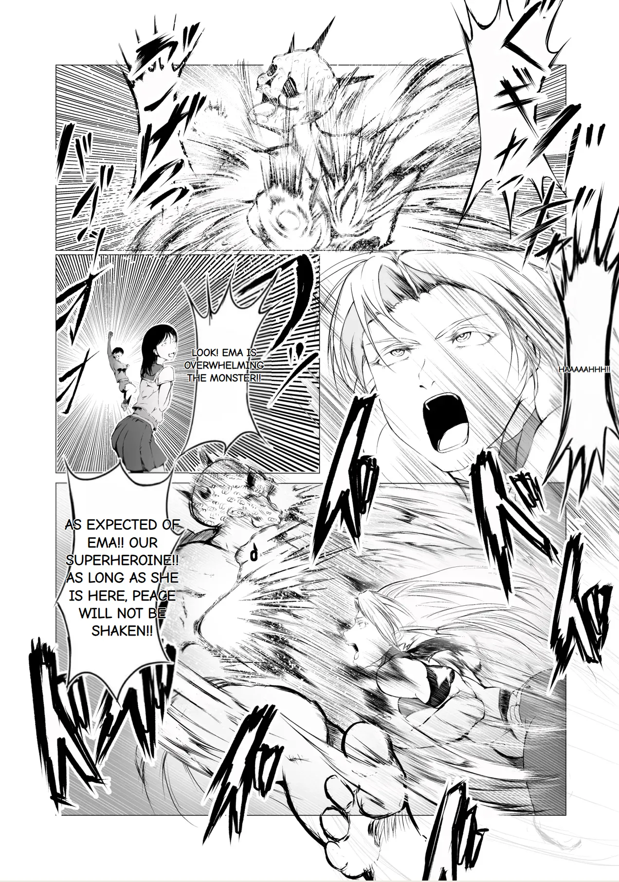 [FAT CAT] Superheroine Ema no Haiboku [English] [Digital] numero di immagine  9